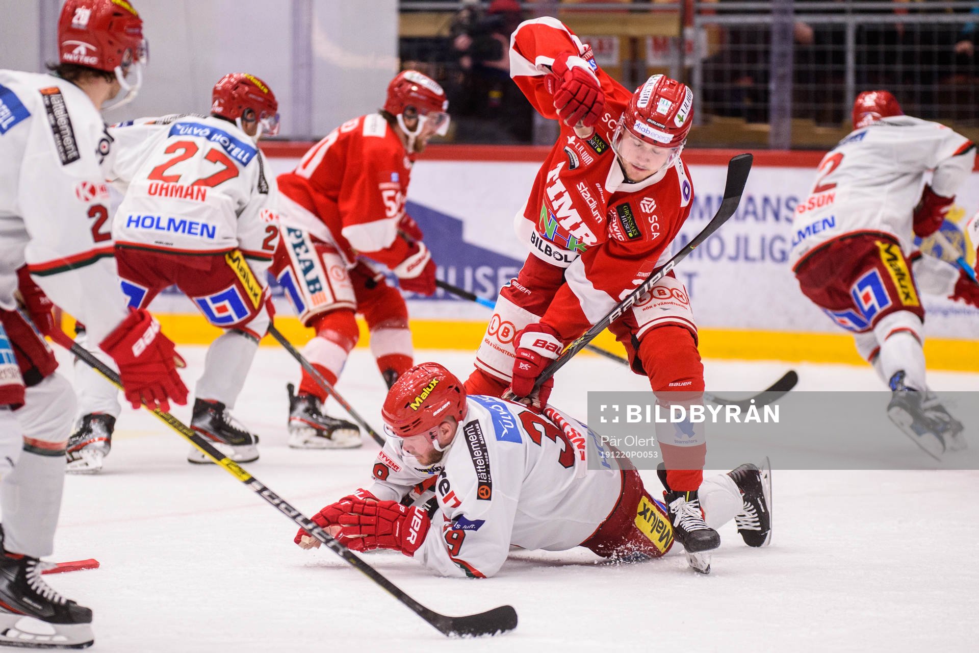 Timrås Sebastian Kaijser och Modos Tobias Enström