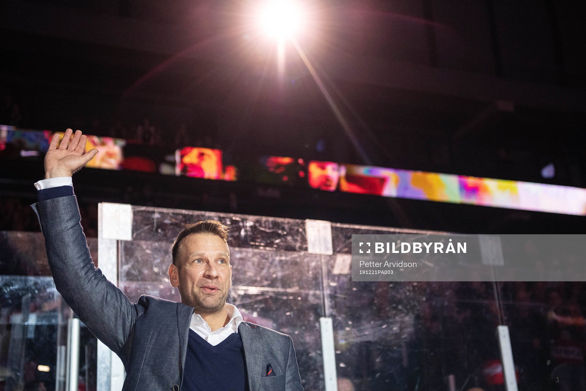 Malmö Redhawks tidigare spelare Kim Staal hyllas