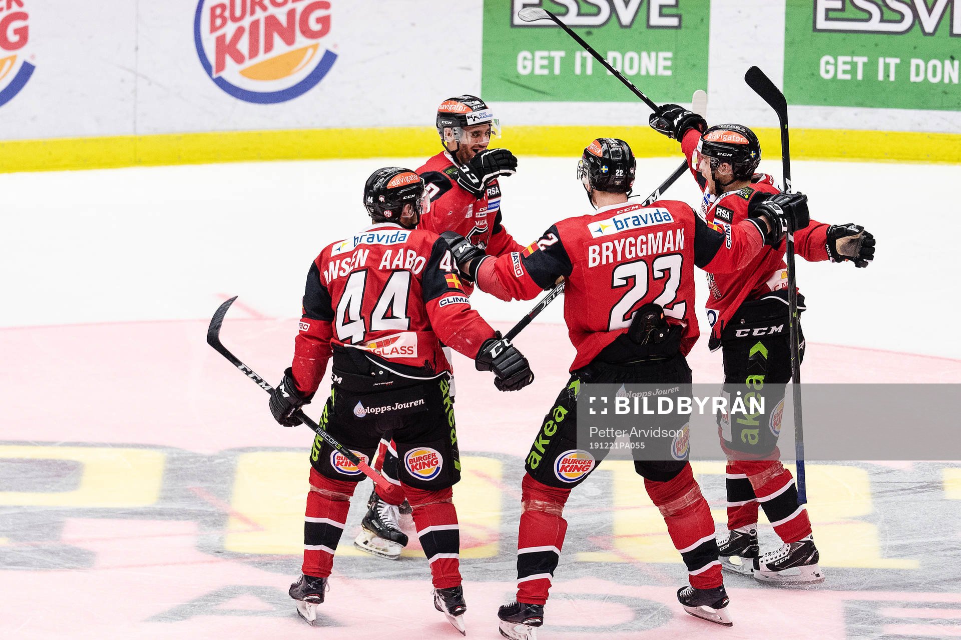 Malmö Redhawks Jesper Jensen jublar