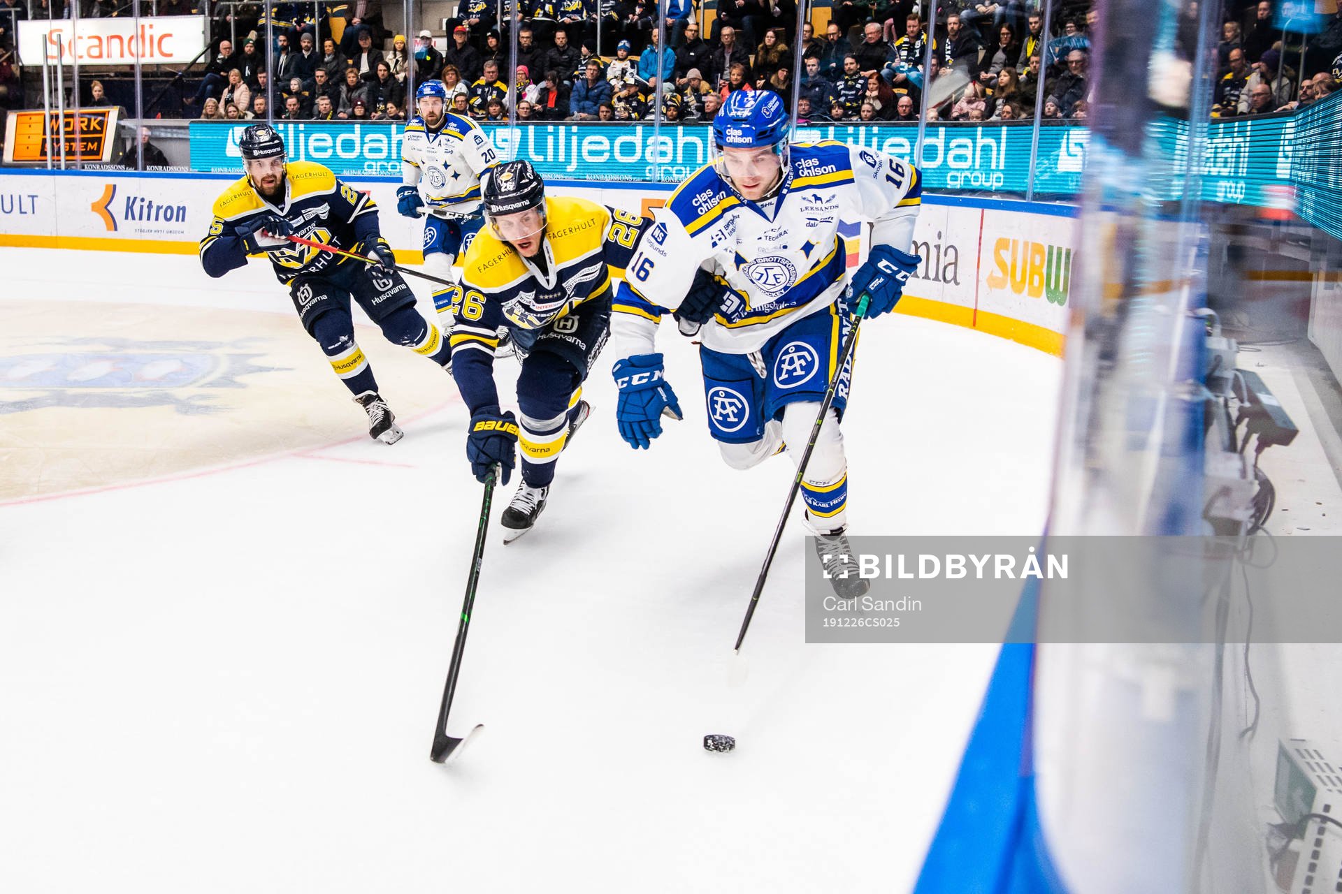 s Alexander Bergström och Leksands Daniel Gunnarsson