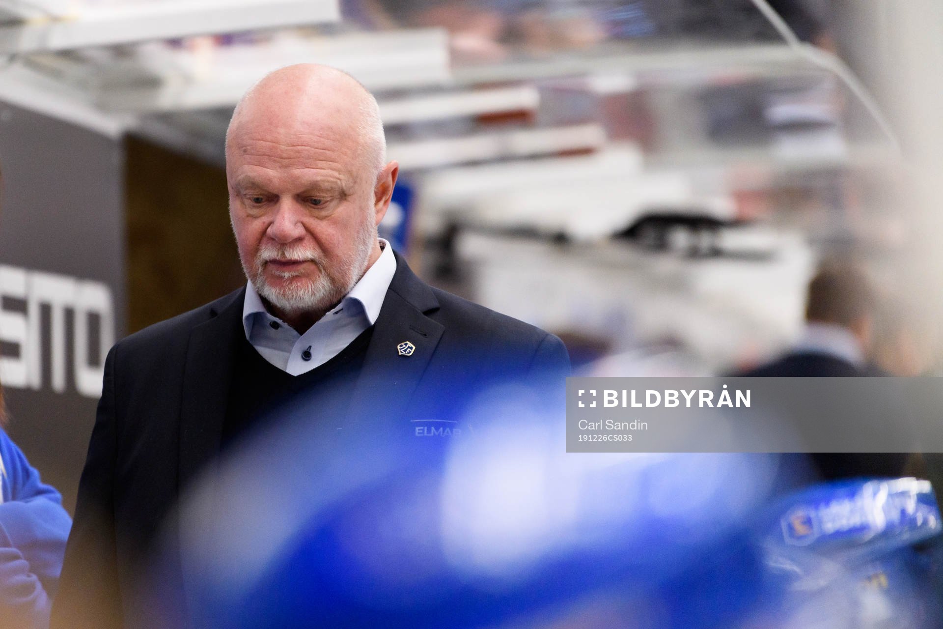 Leksands tränare Roger Melin