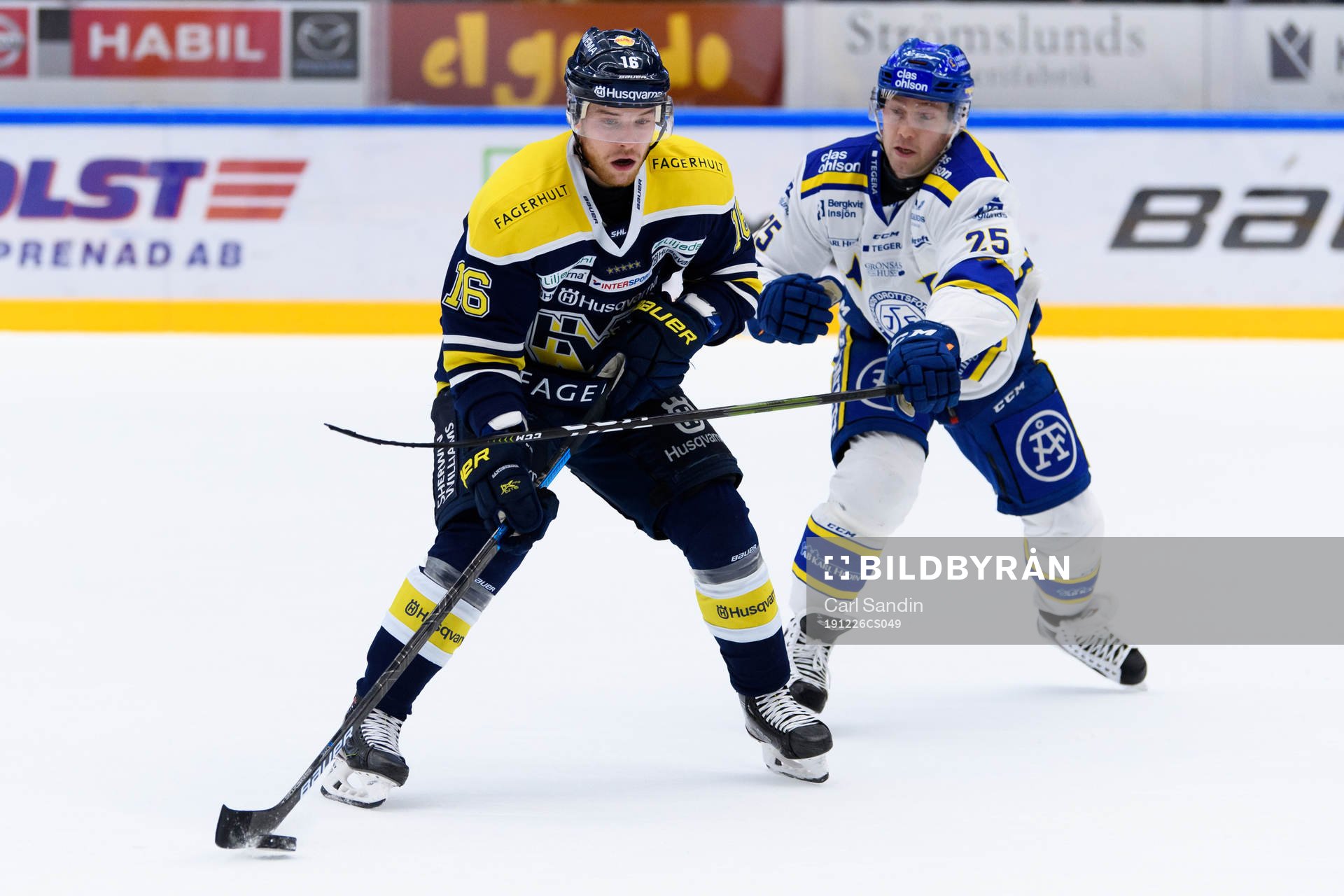 s Filip Sandberg och Leksands Linus Persson