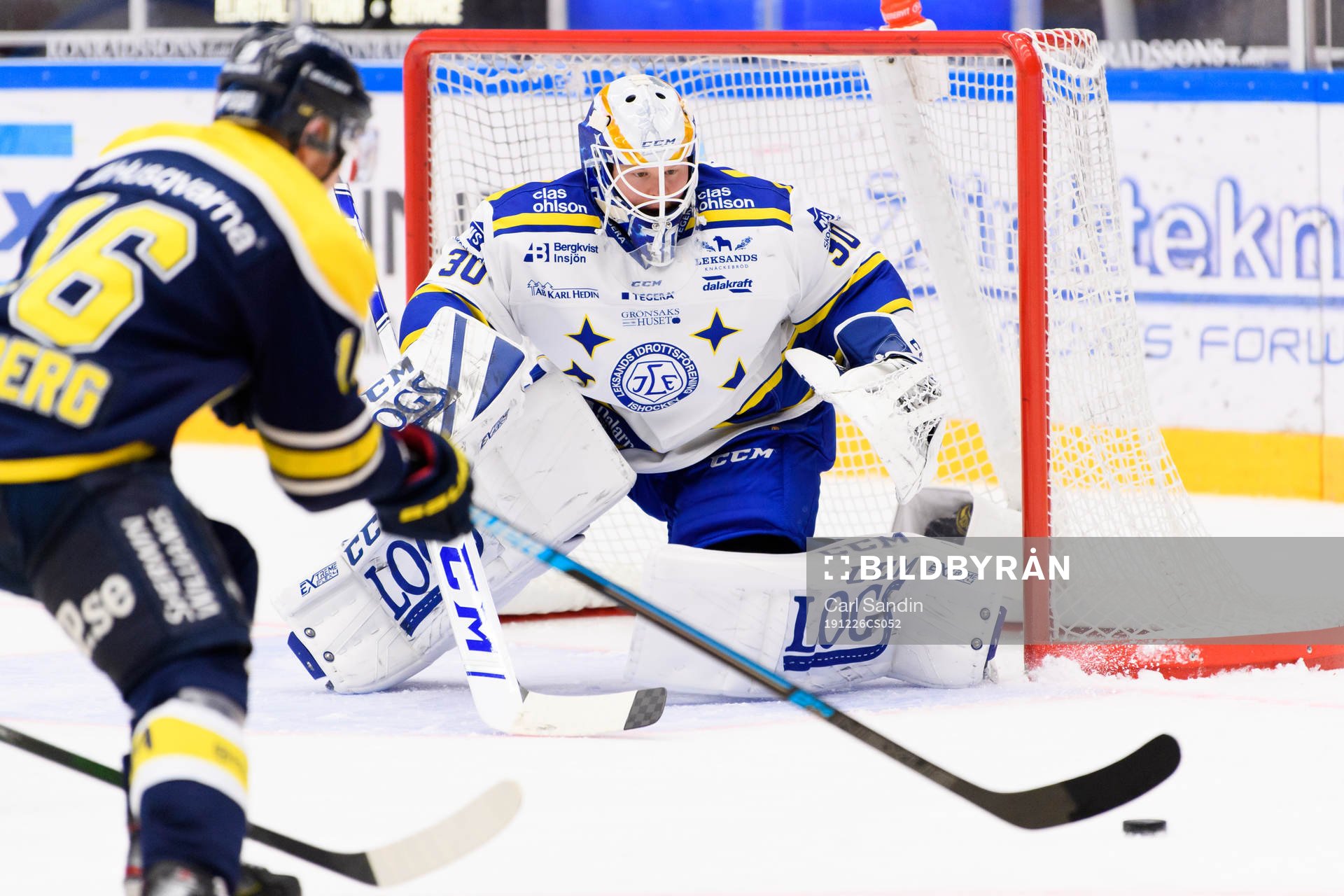 Leksands målvakt Janne Juvonen