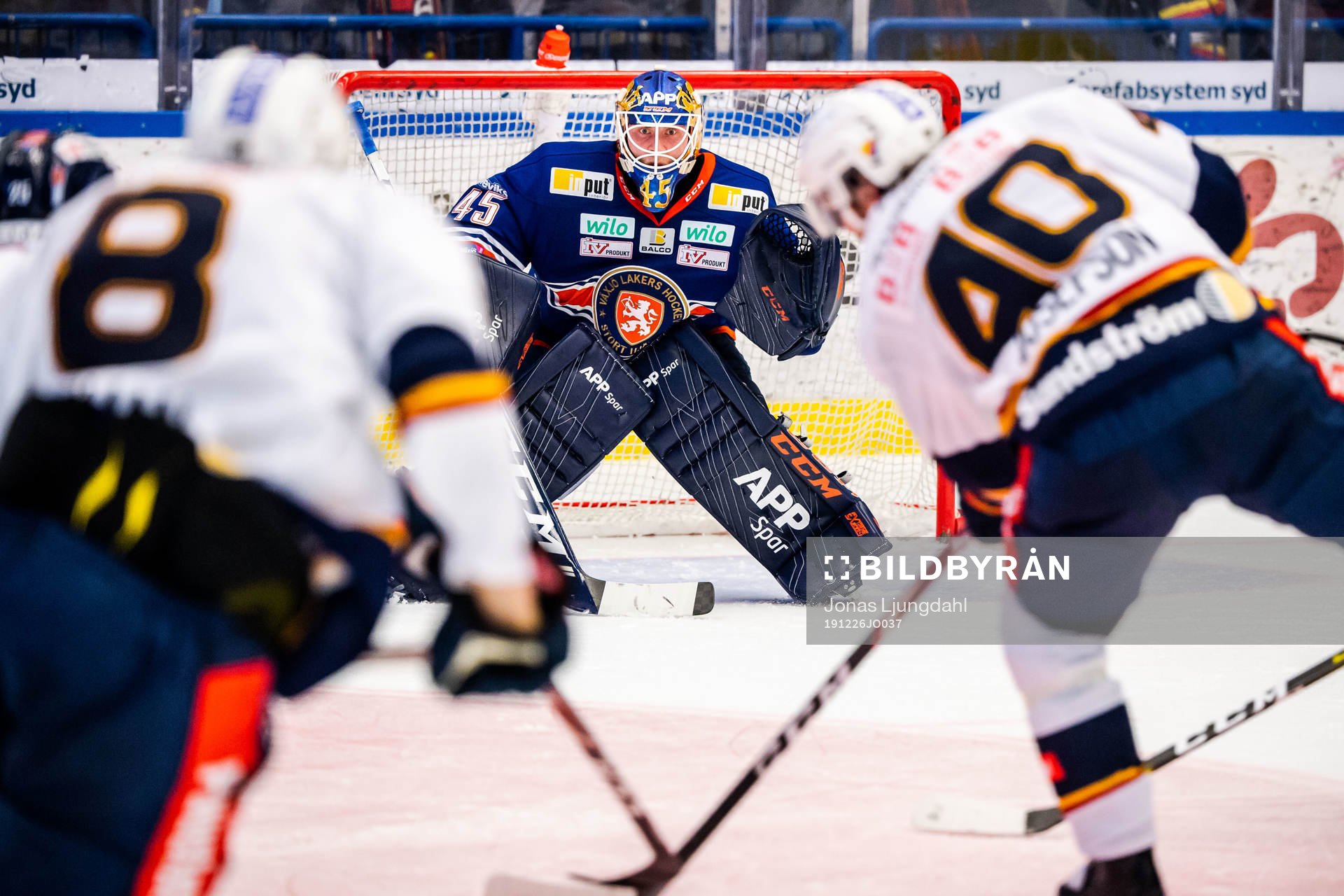 Växjös målvakt Viktor Andrén