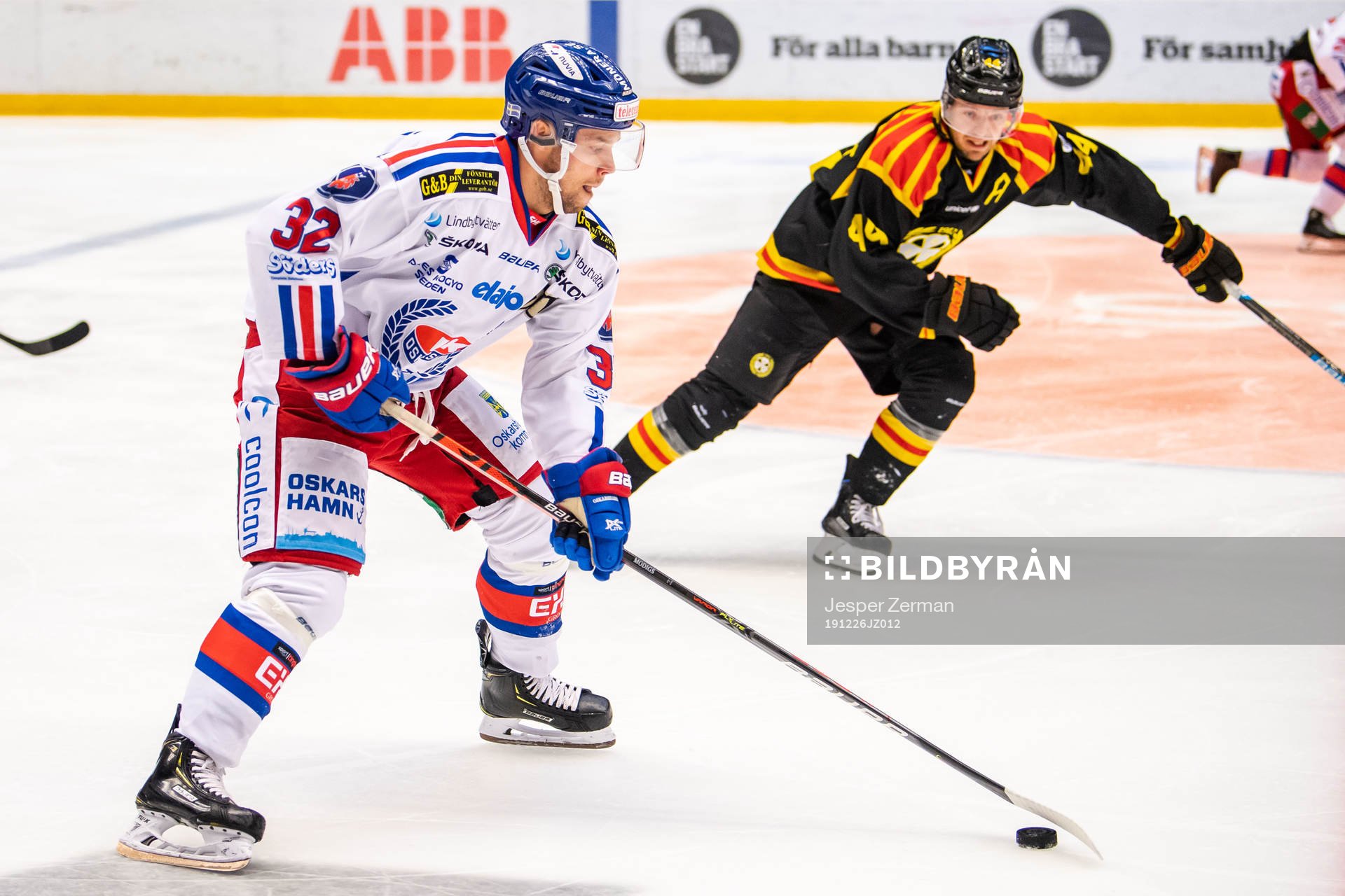 Oskarshamns Markus Modigs och Brynäs Niclas Lundgren