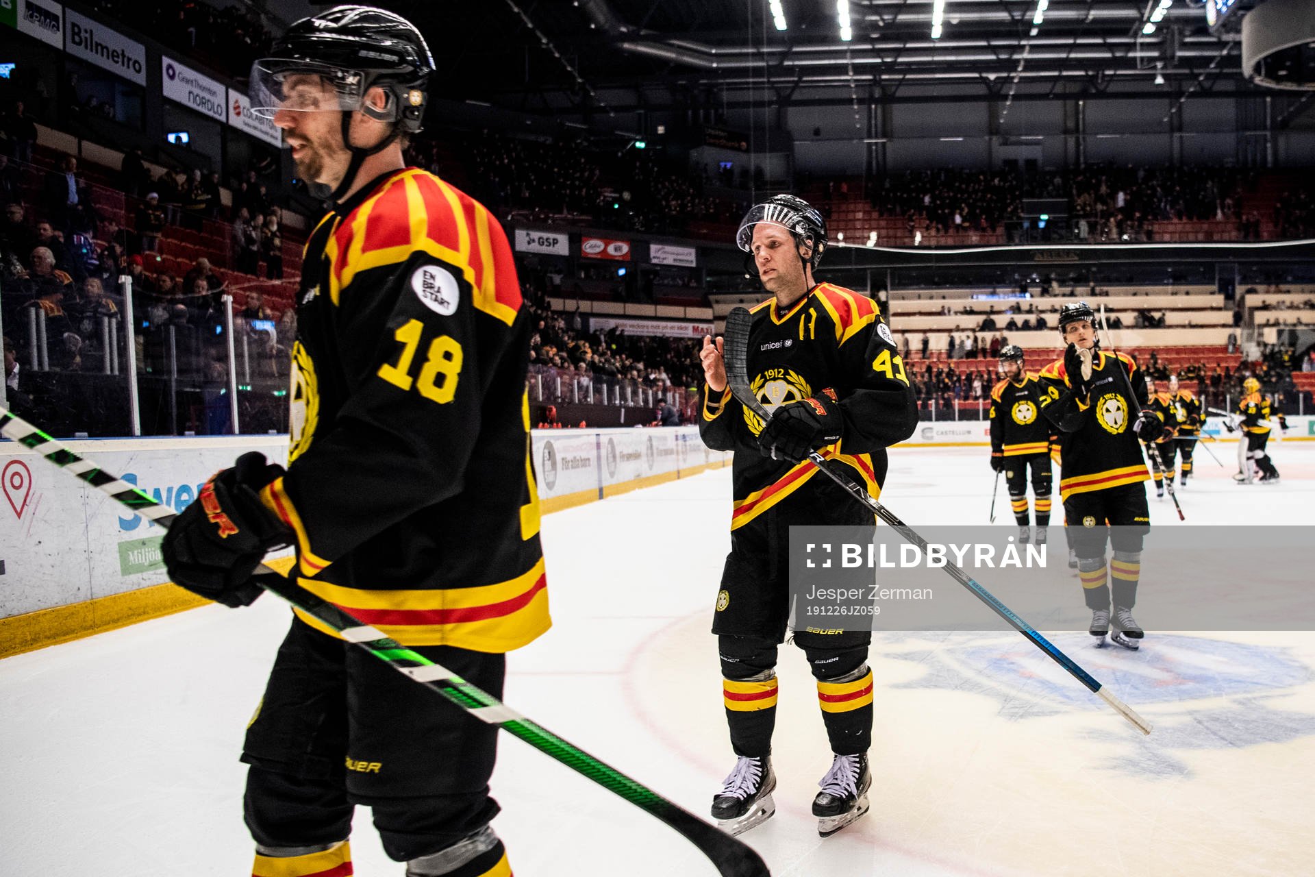 Brynäs Anton Rödin och Greg Scott deppar