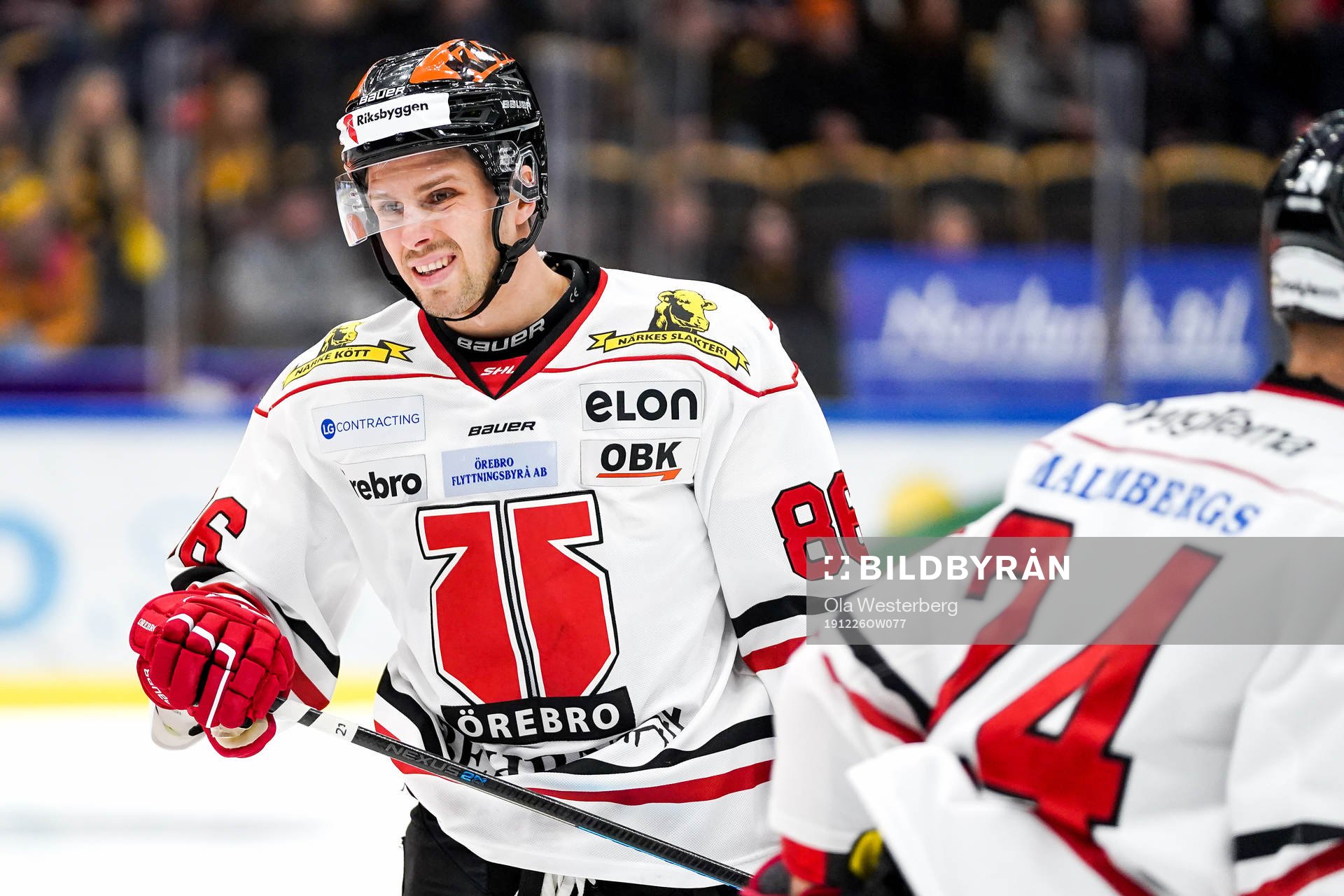 Örebros Mathias Bromé deppar
