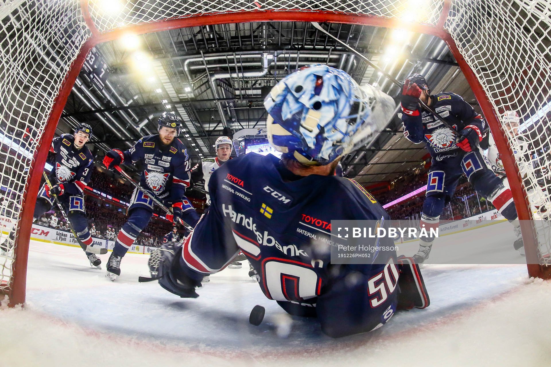 Mål 2-1 av Malmö Redhawks Christoffer Forsberg förbi