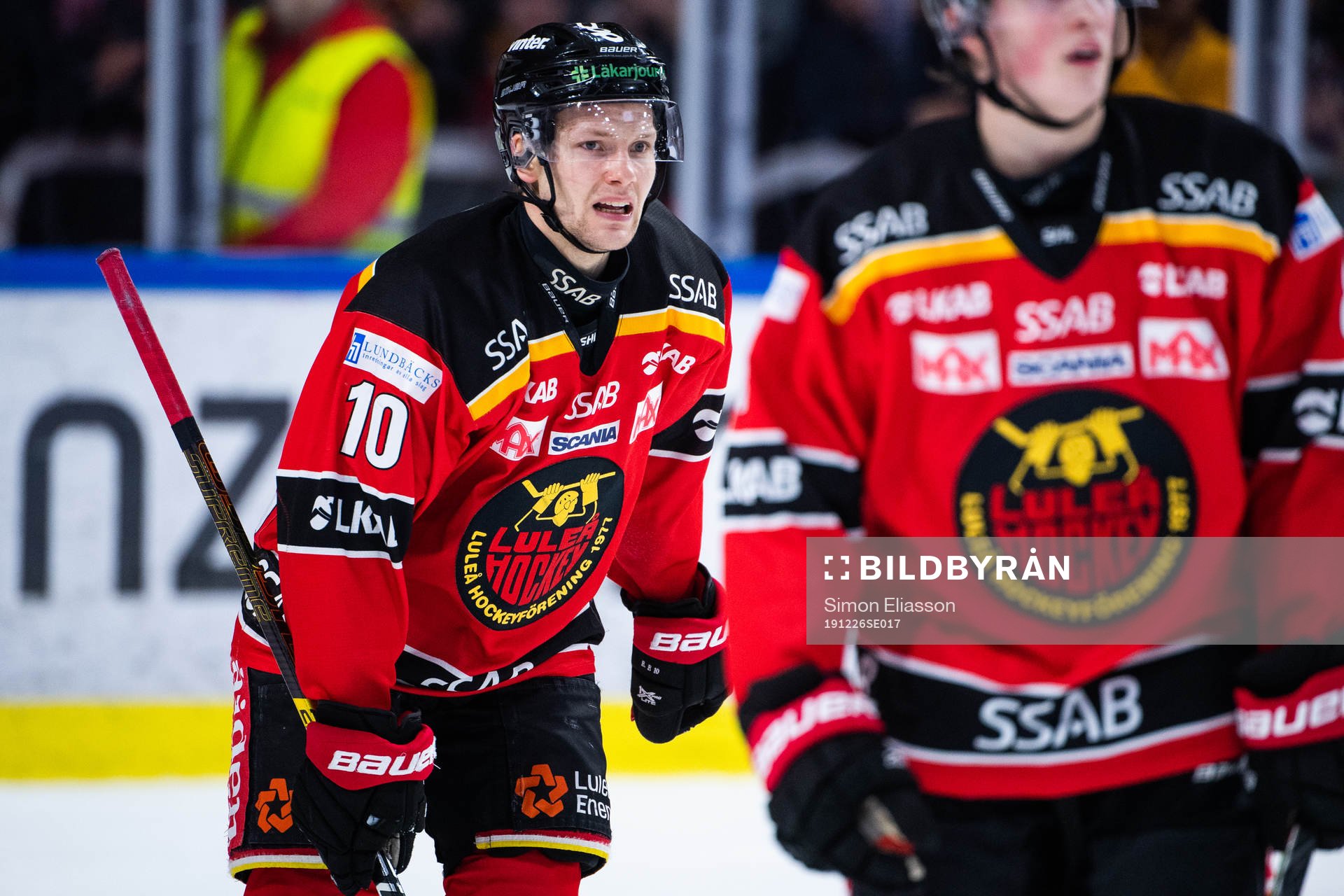 Luleås Einar Emanuelsson deppar