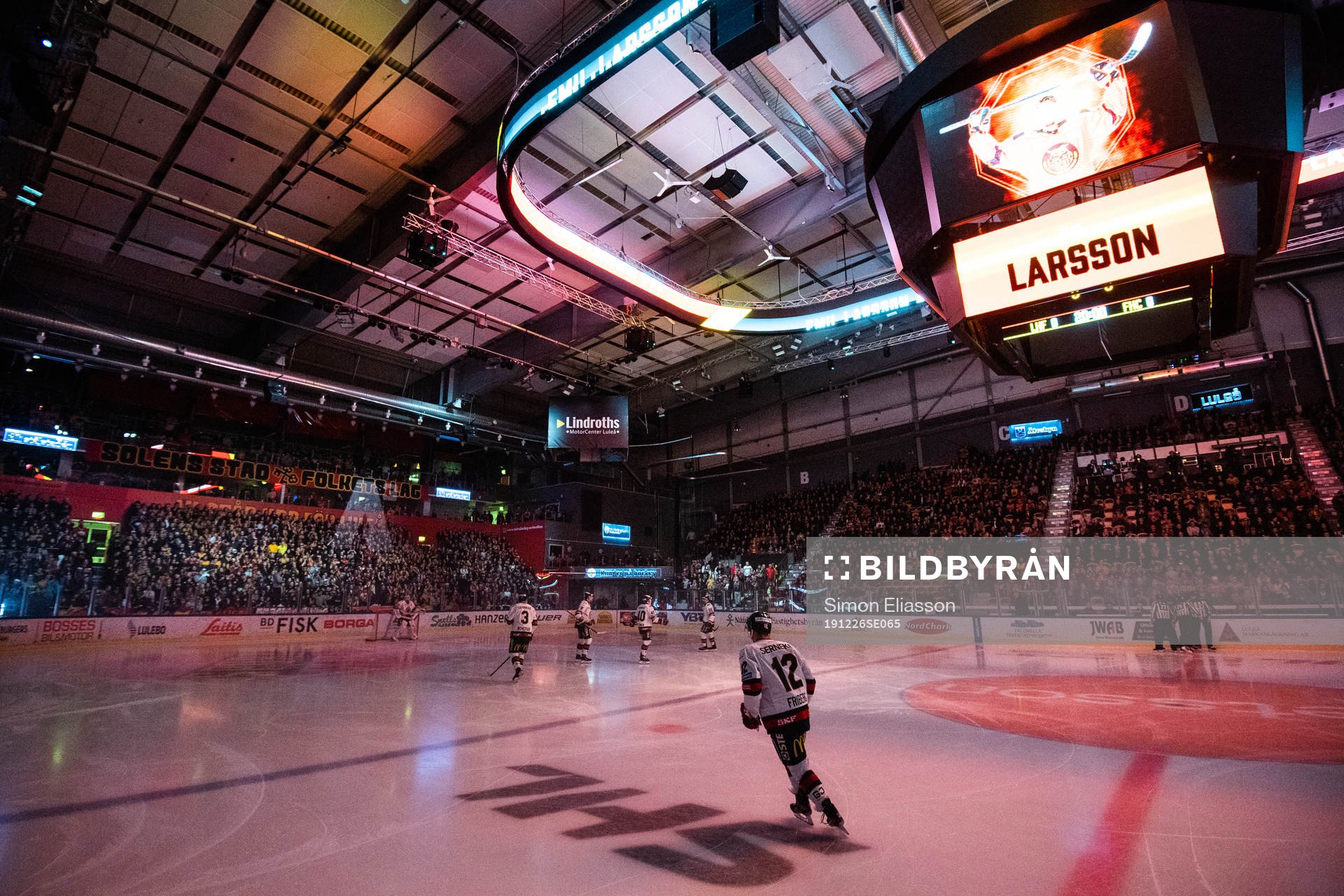 Coop Norrbotten arena interiör
