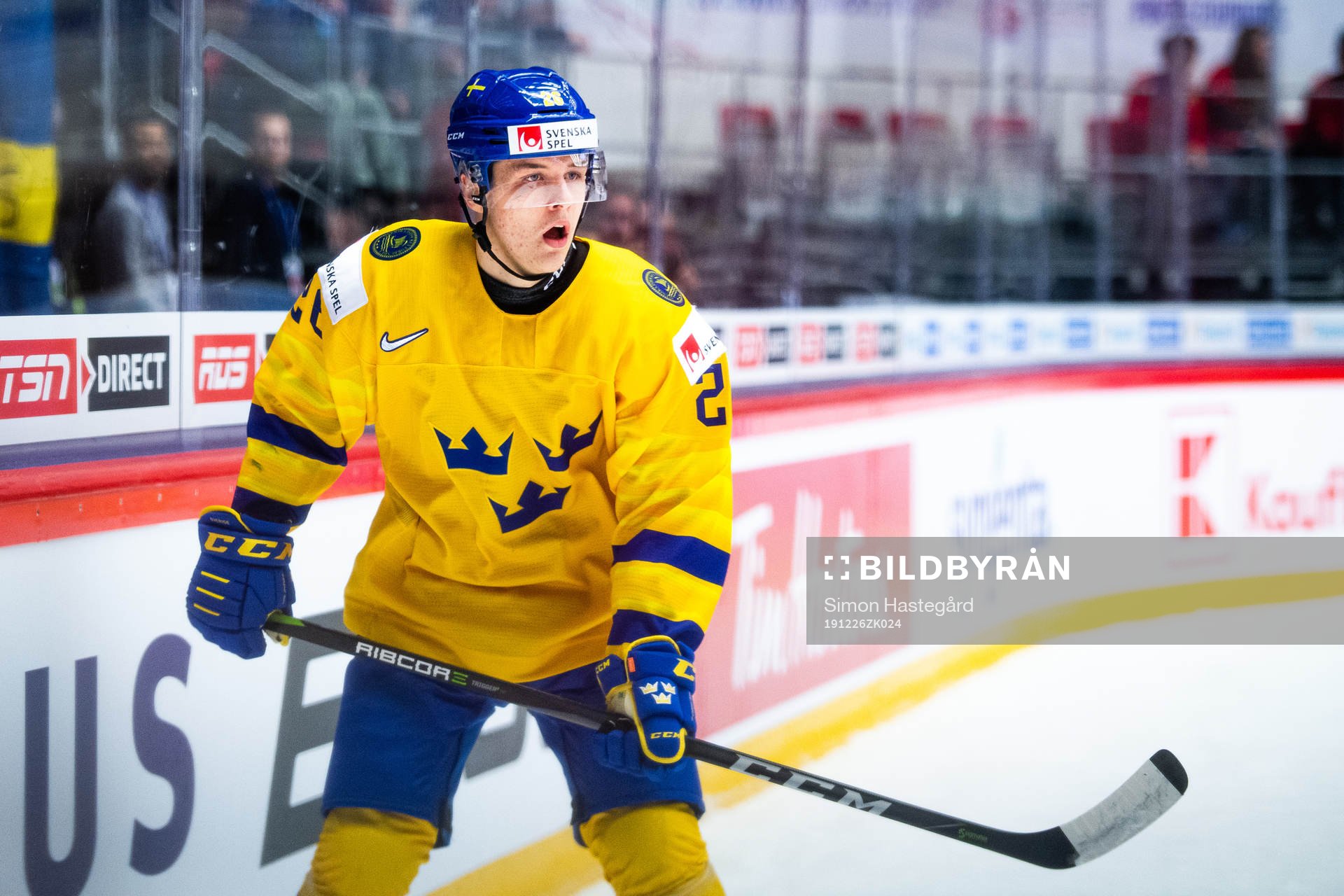 Jonatan Berggren of Sweden