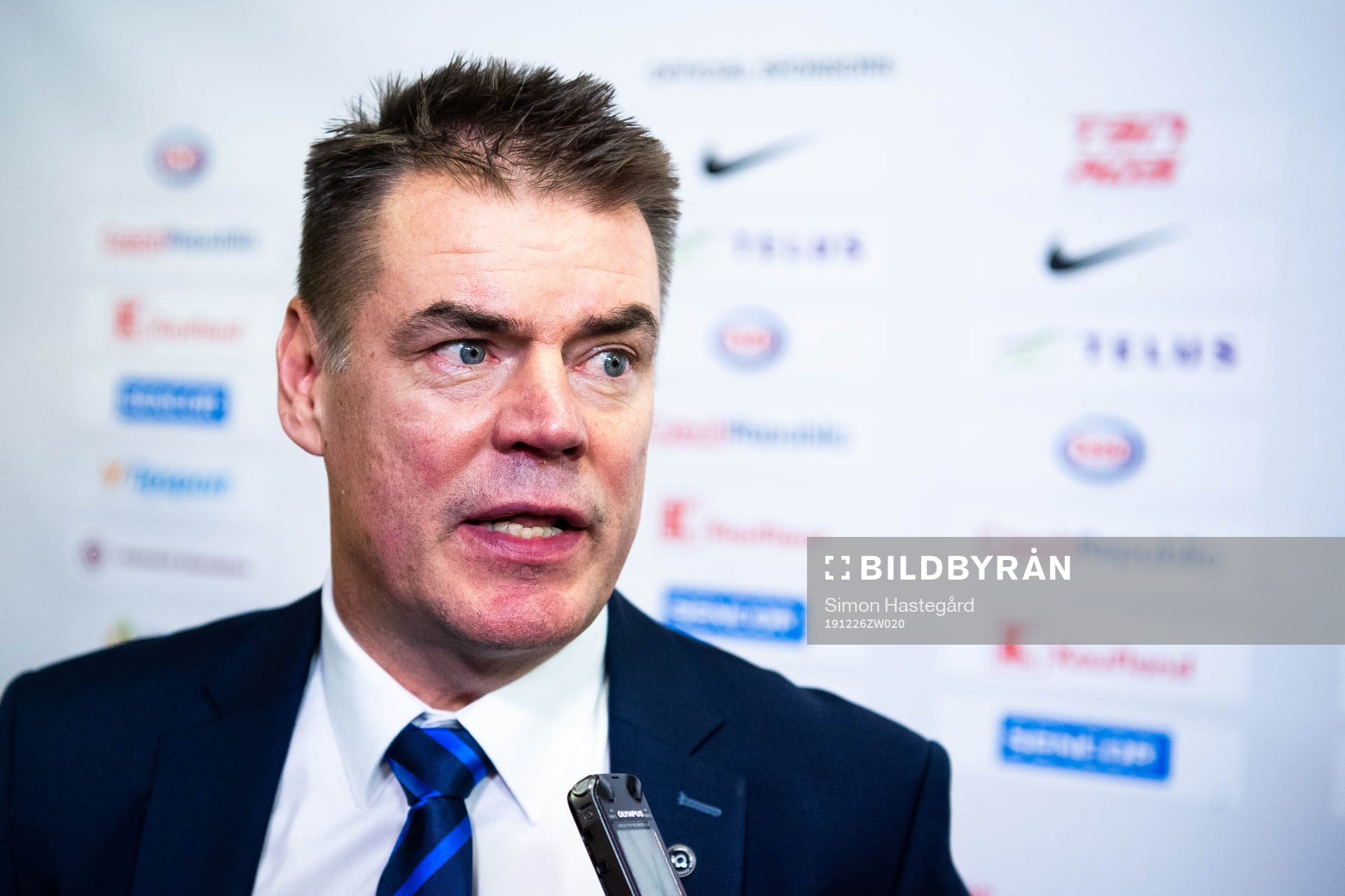 Raimo Helminen, head coach of Finland