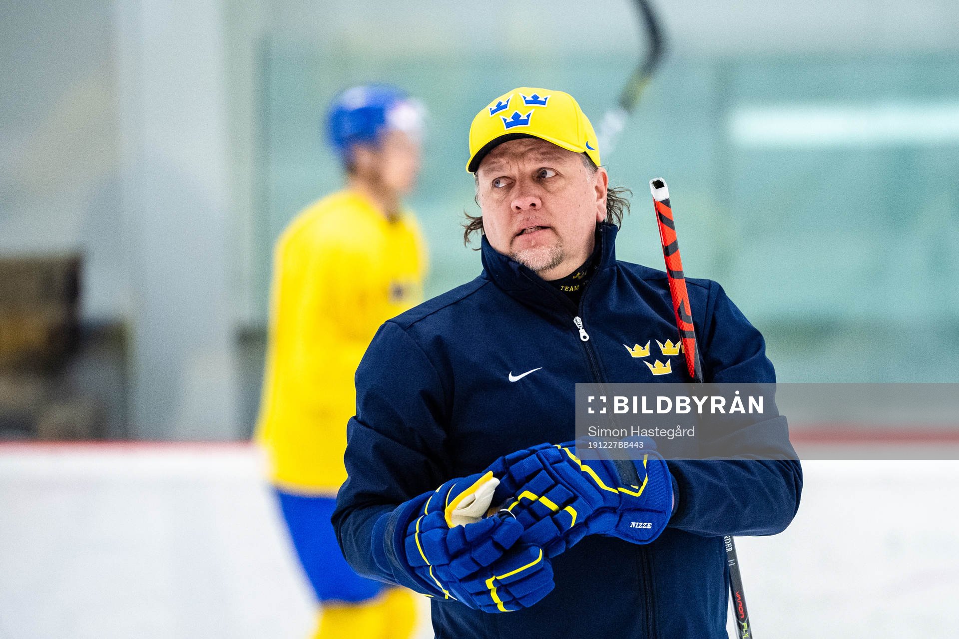 Nizze Landén, Goalie Coach of Sweden