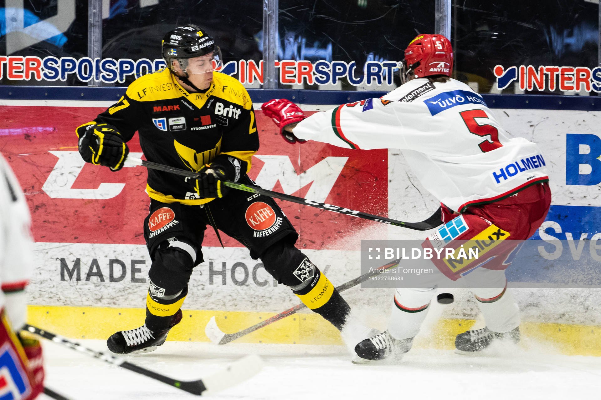 Västerås Sebastian Benker och Modos William Wallinder