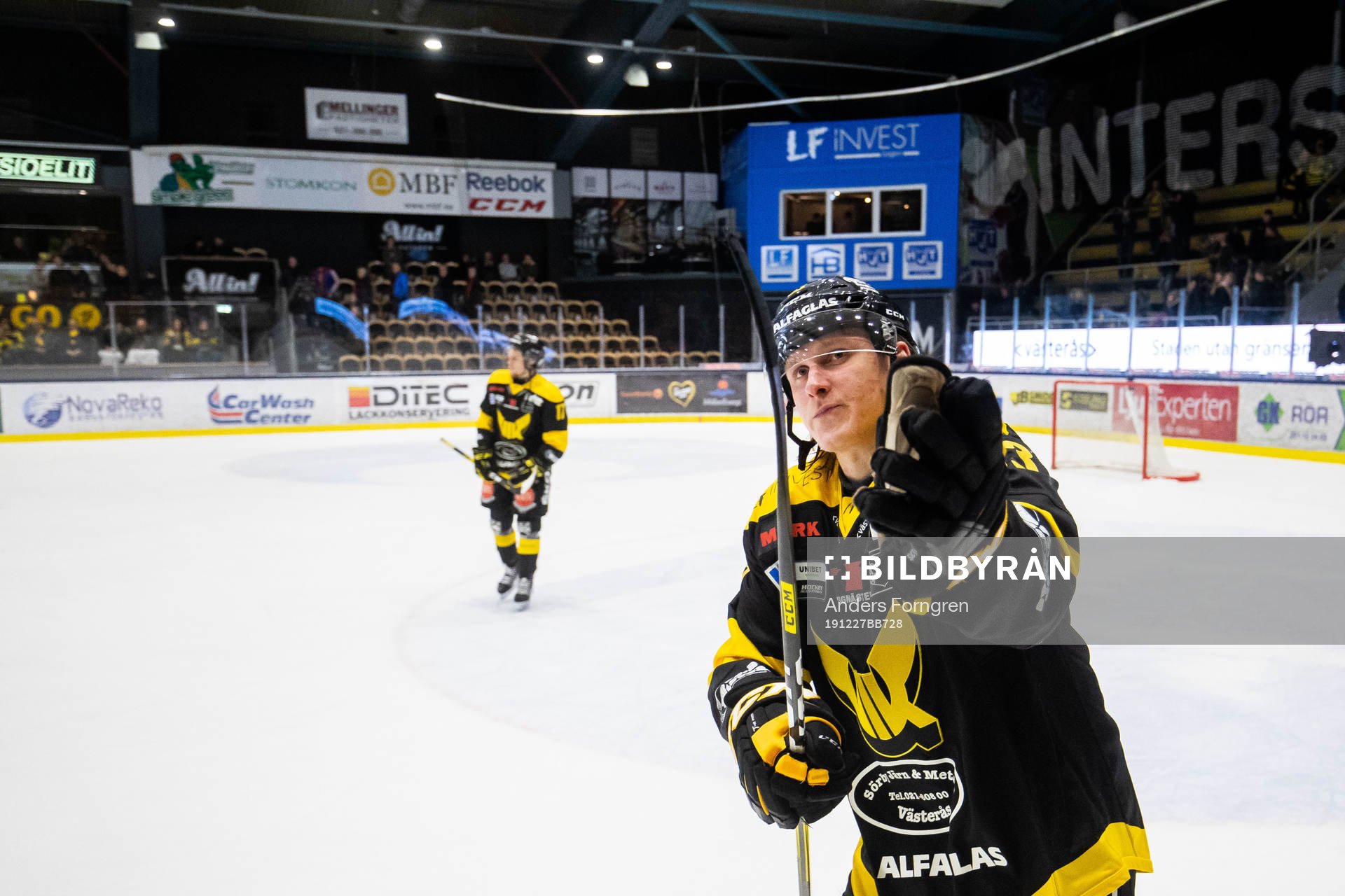 Västerås Anthon Eriksson tackar publiken