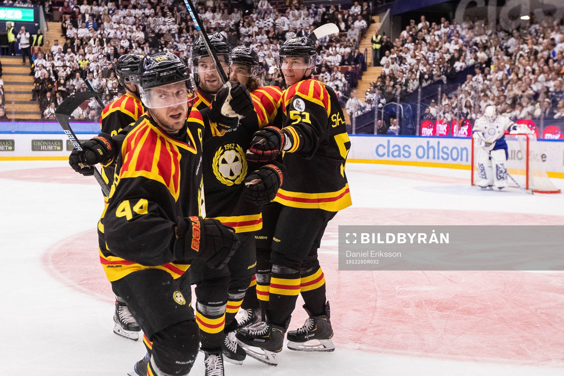 Brynäs Jacob Blomqvist jublar