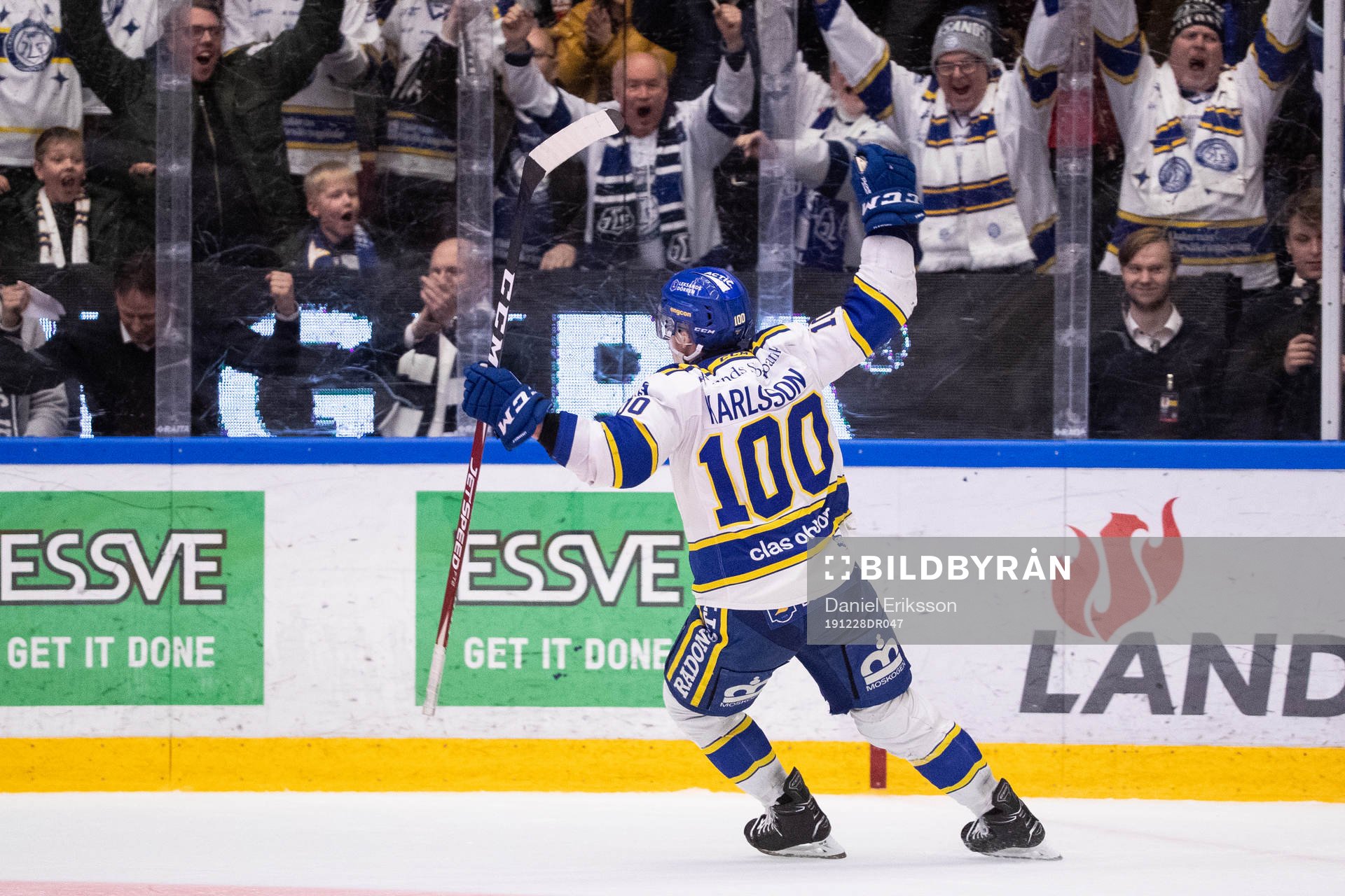 Leksands Martin Karlsson jublar
