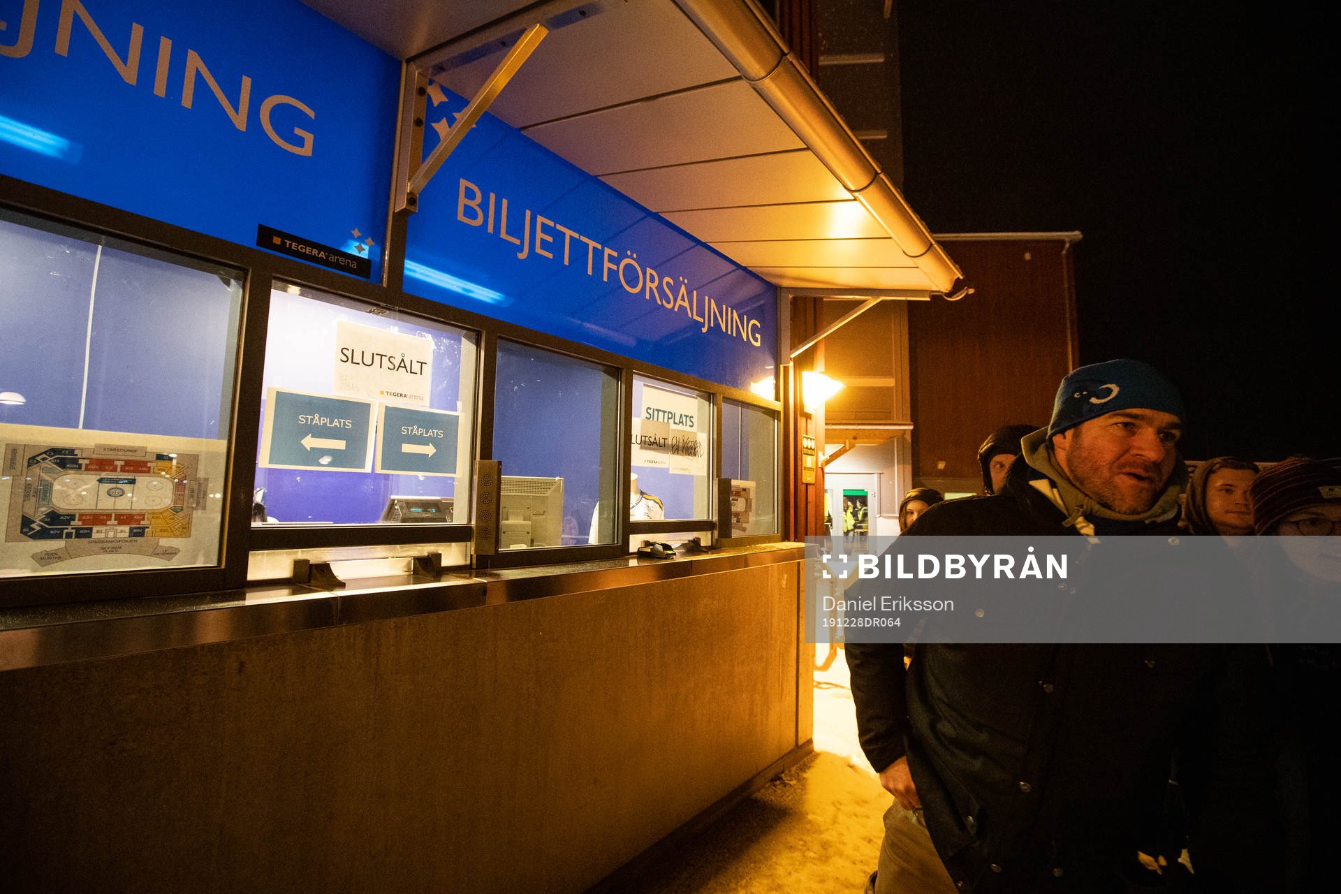 Slutsålt vid ishockeymatchen i SHL mellan Leksand och