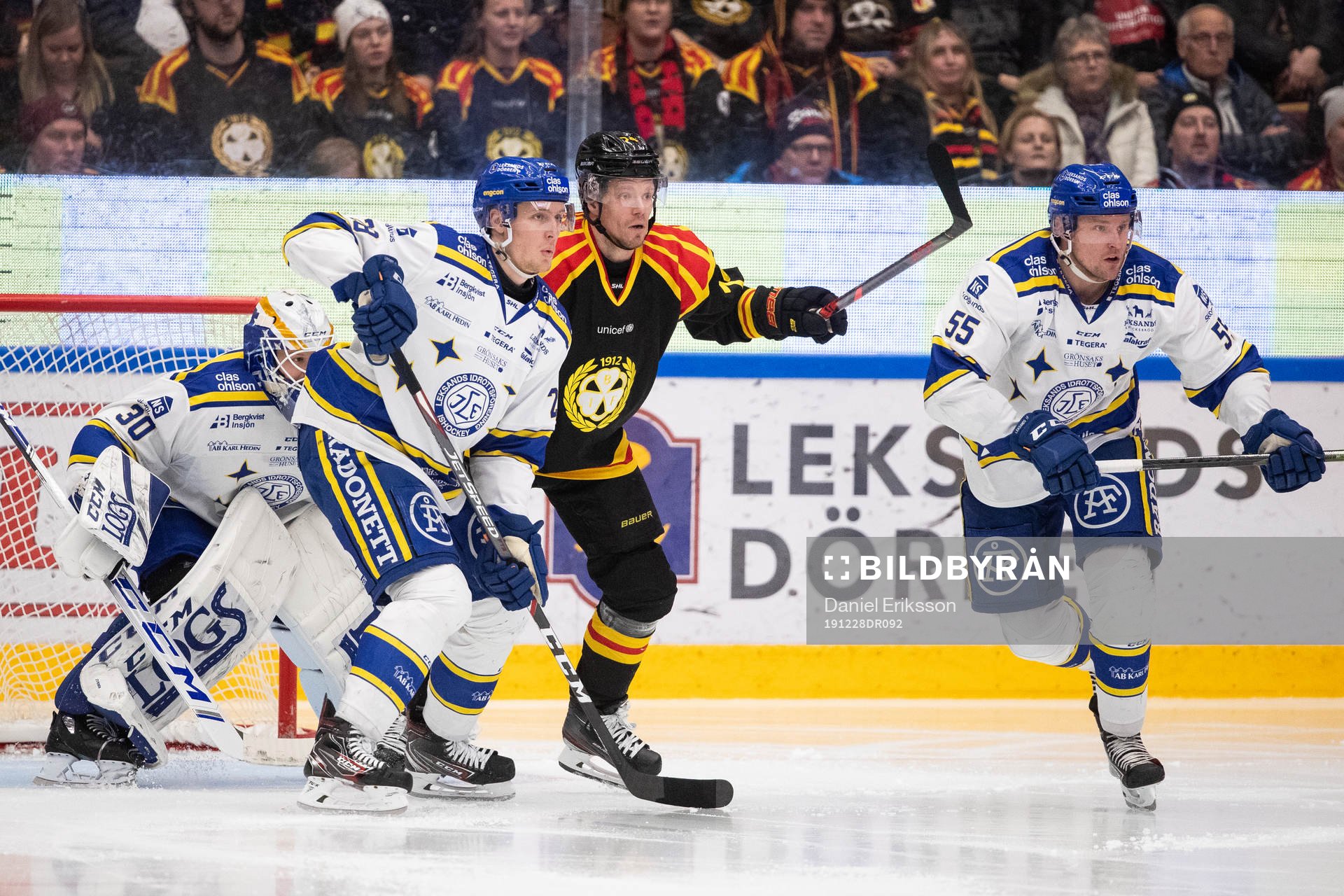 Leksands Mattias Göransson och Brynäs Niclas Lundgren och