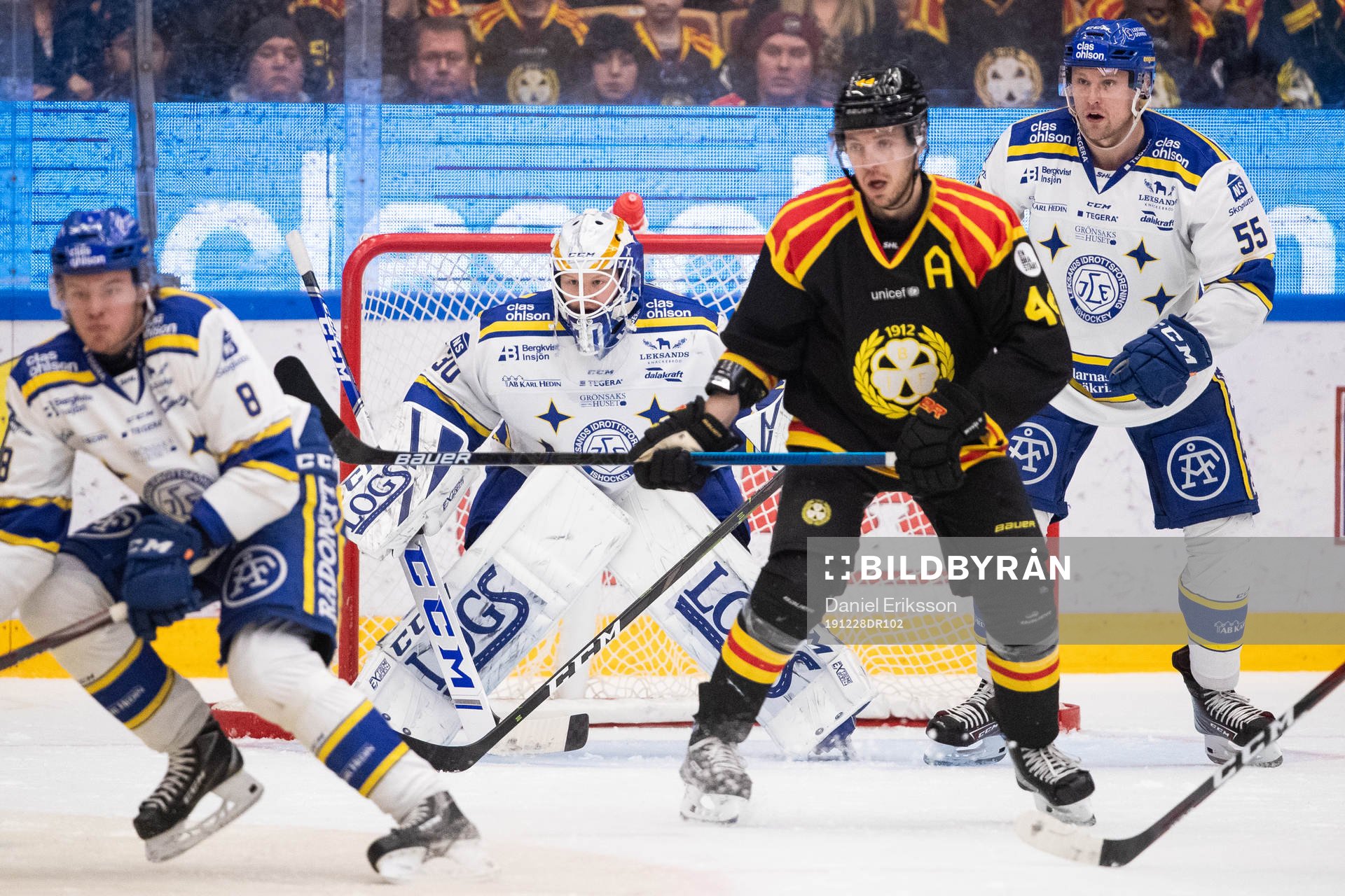 Leksands målvakt Janne Juvonen
