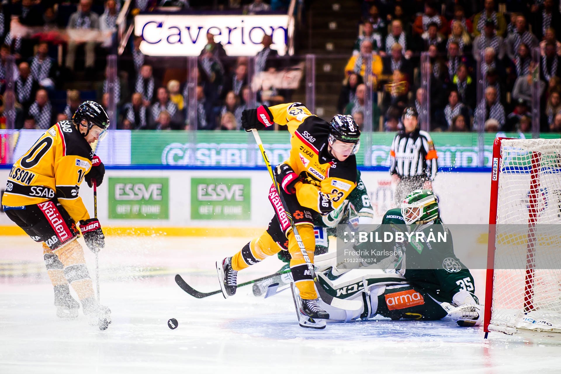 Luleås Einar Emanuelsson och Jesper Sellgren