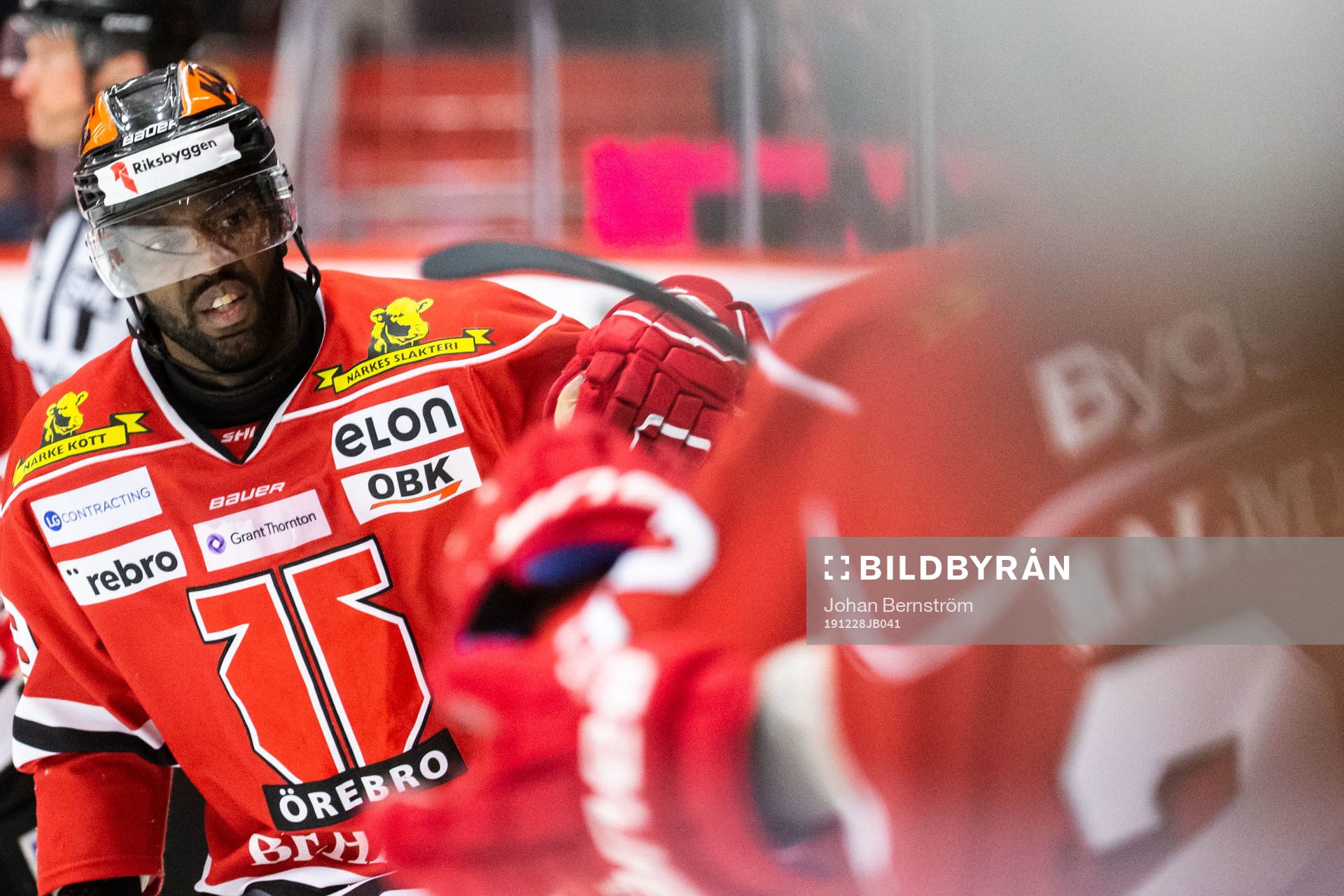 Örebros Daniel Muzito Bagenda jublar