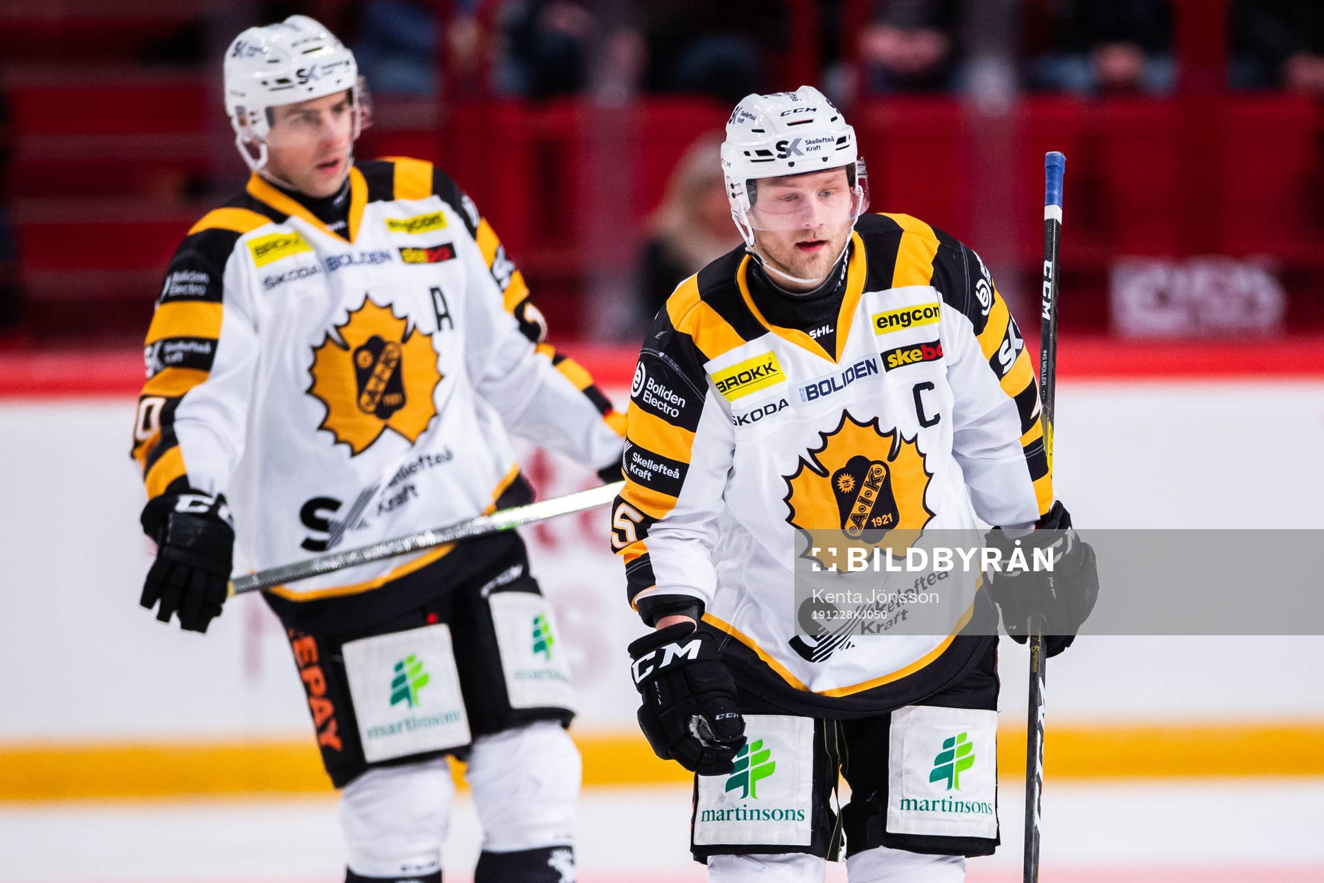 Skellefteås Joakim Lindström och Oscar Möller deppar