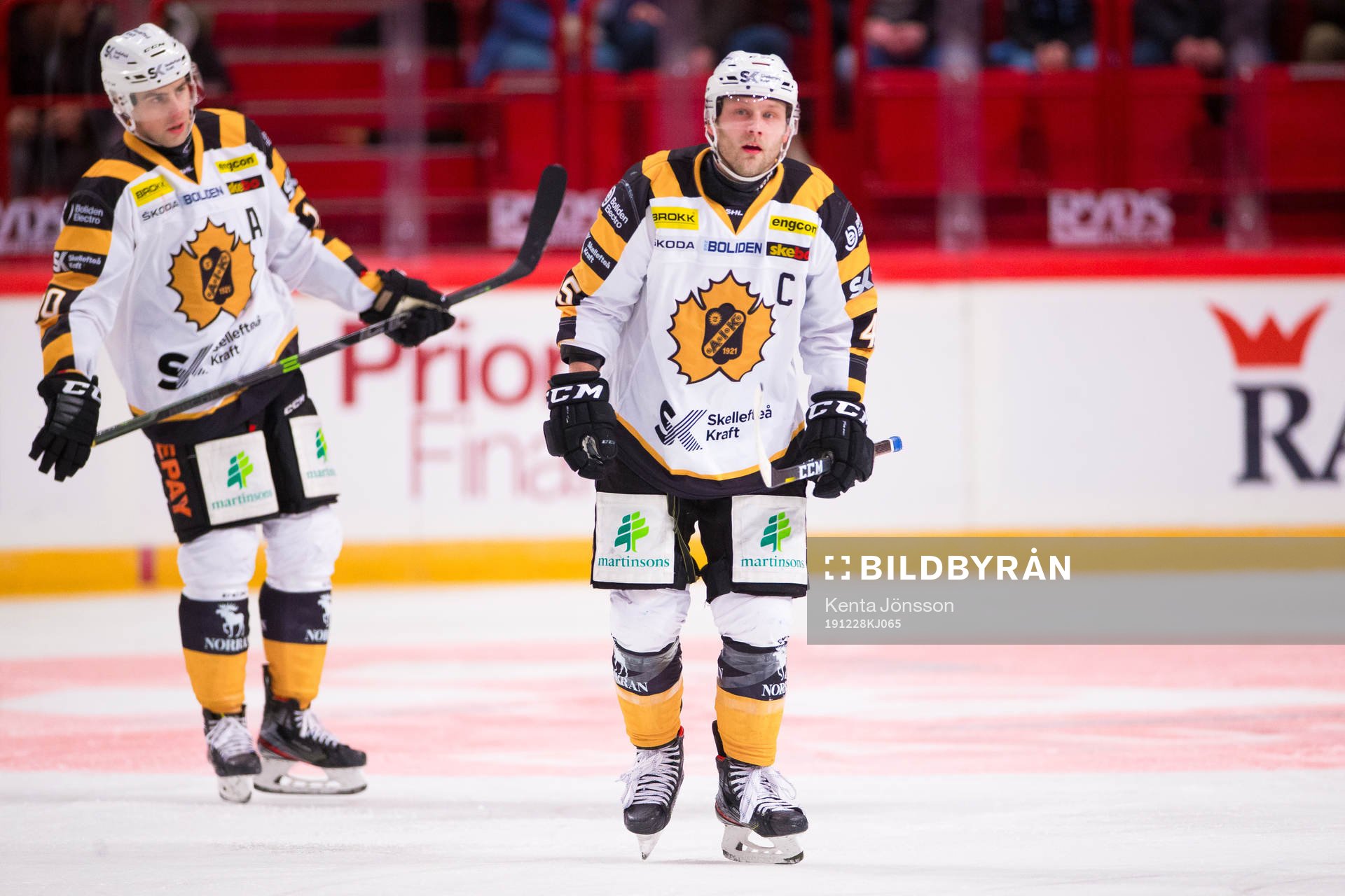 Skellefteås Joakim Lindström och Oscar Möller deppar