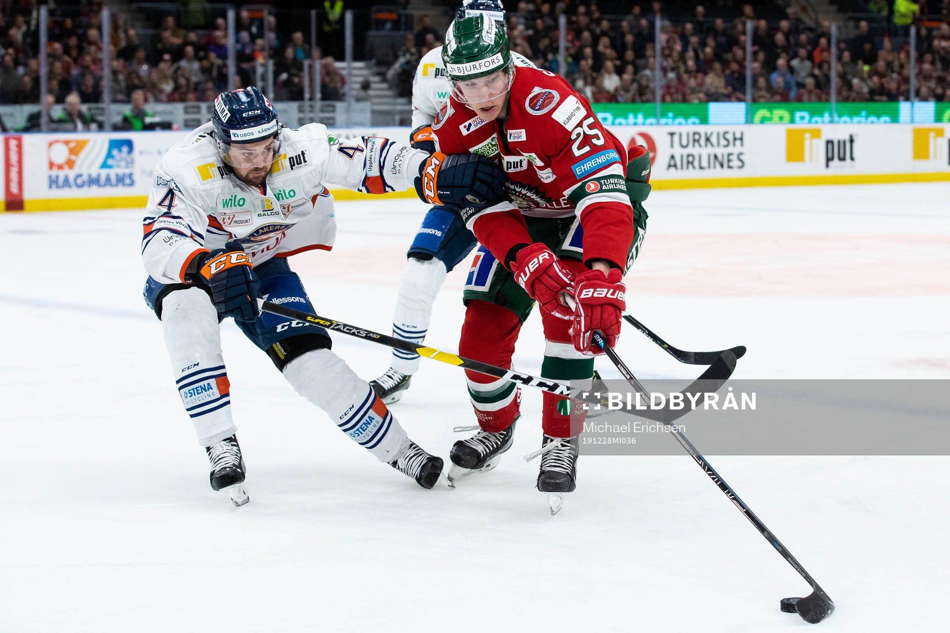 Frölundas Elmer Söderblom och Växjös Tim Erixon