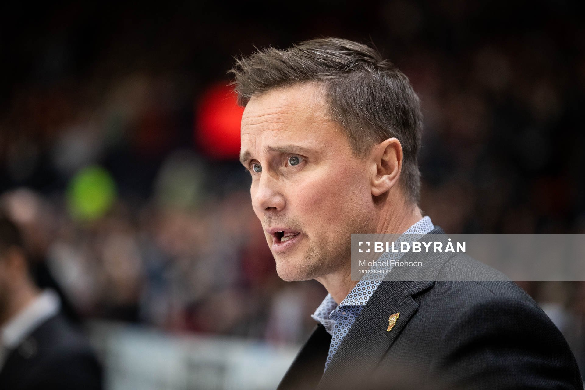 Frölundas tränare Roger Rönnberg