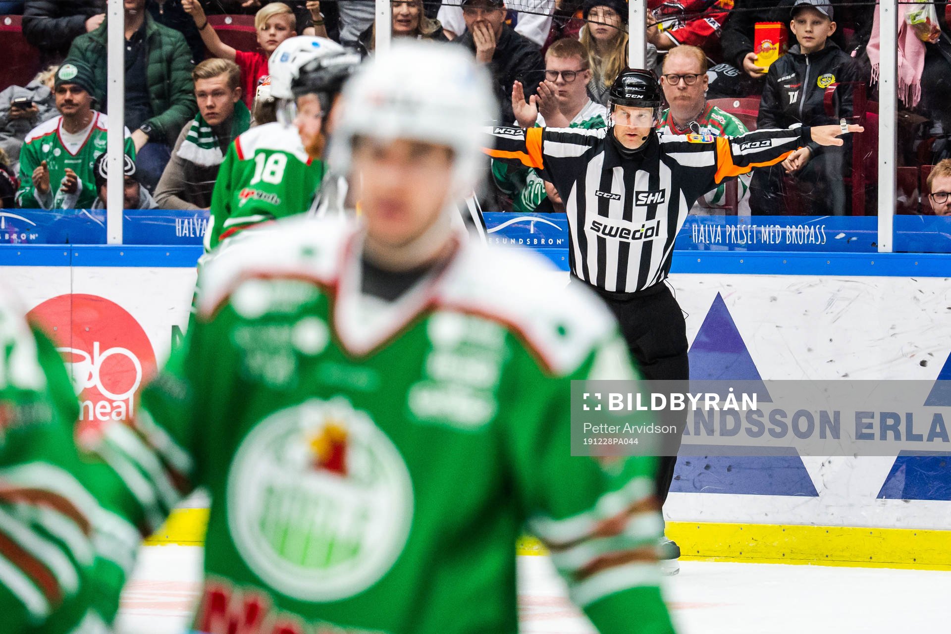 Domaren dömmer bort Malmö Redhawks 1-1 mål