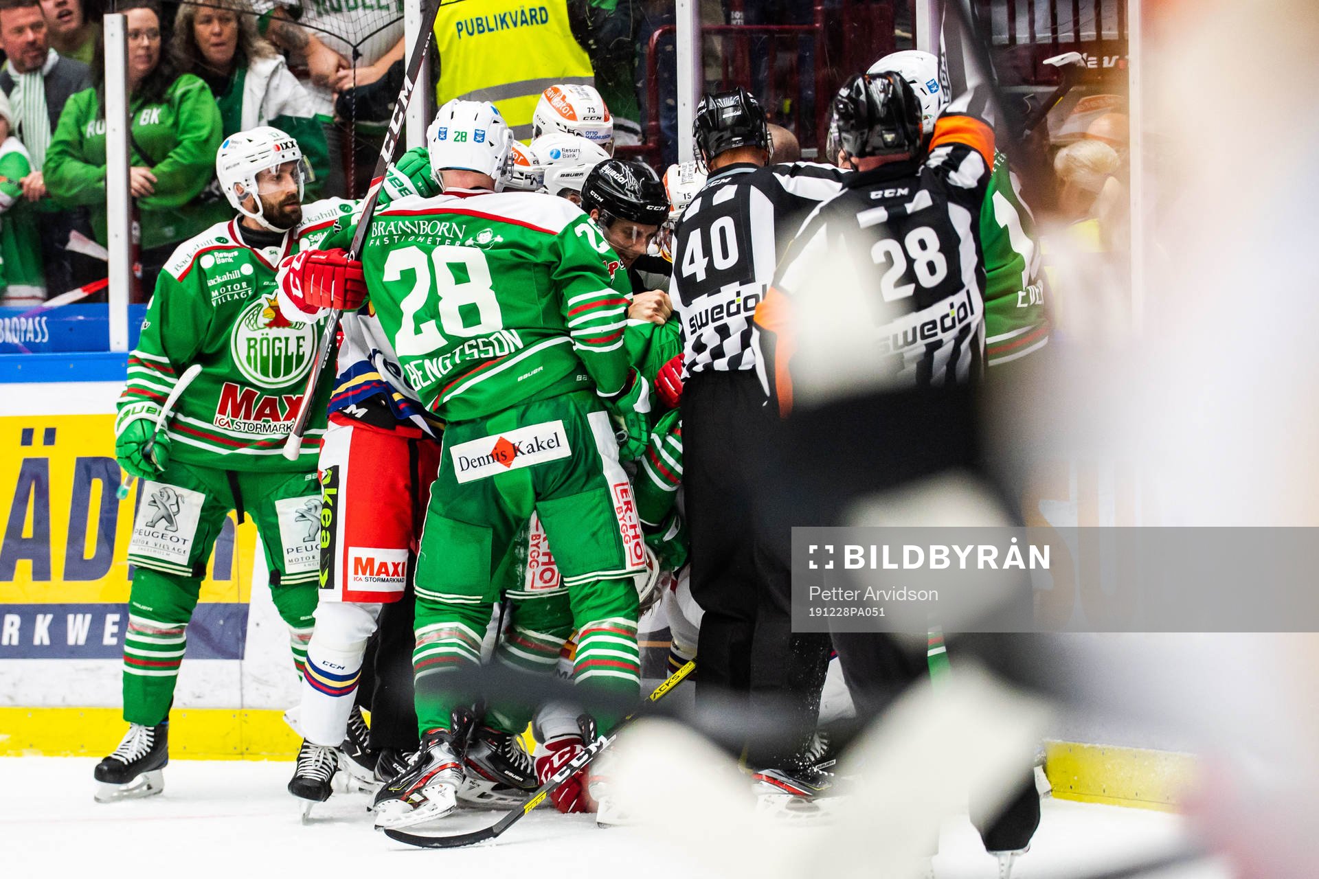 Bråk mellan spelarna
