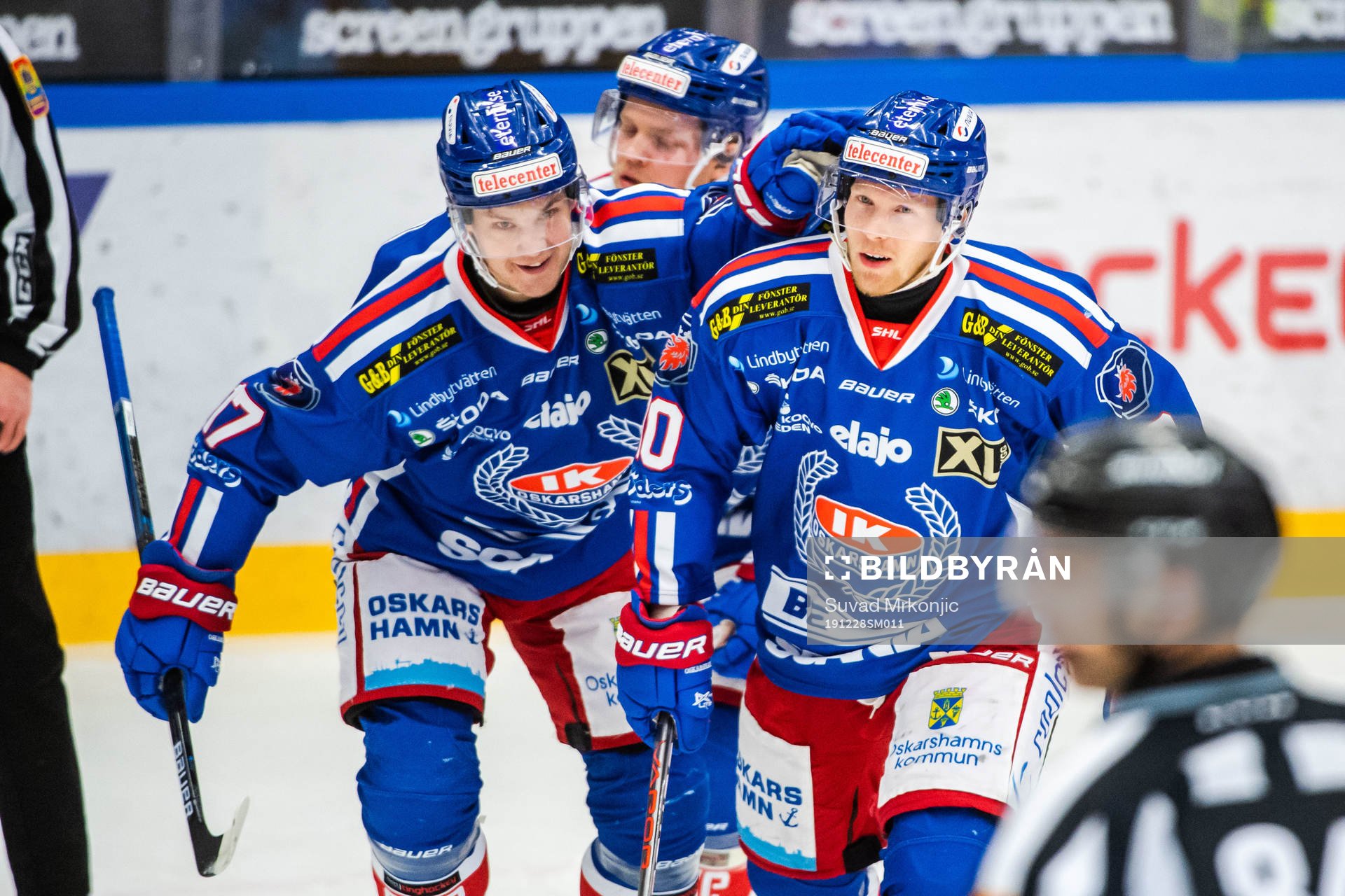 Oskarshamns Nicklas Heinerö jublar
