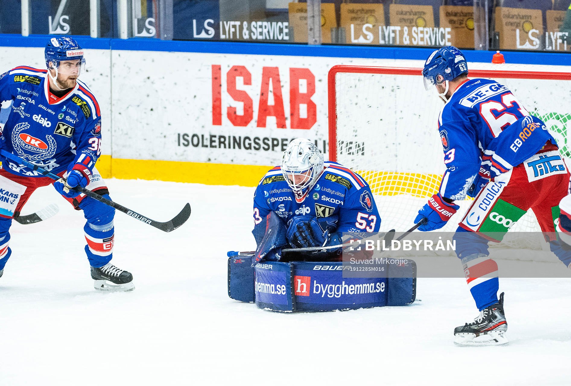 Oskarshamns målvakt Fredrik Pettersson-Wentzel