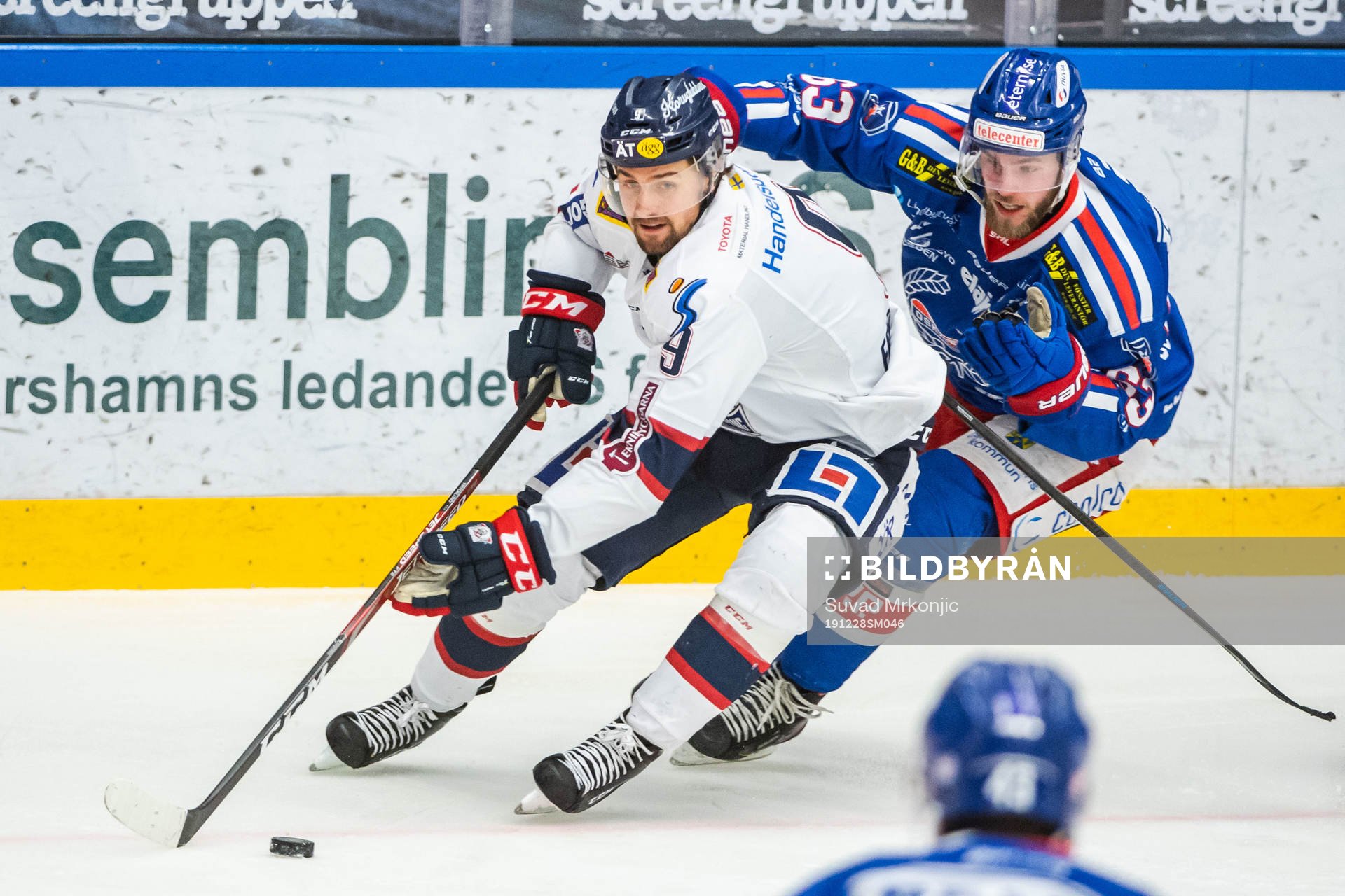 Linköpings Mikael Frycklund och Oskarshamns Robin