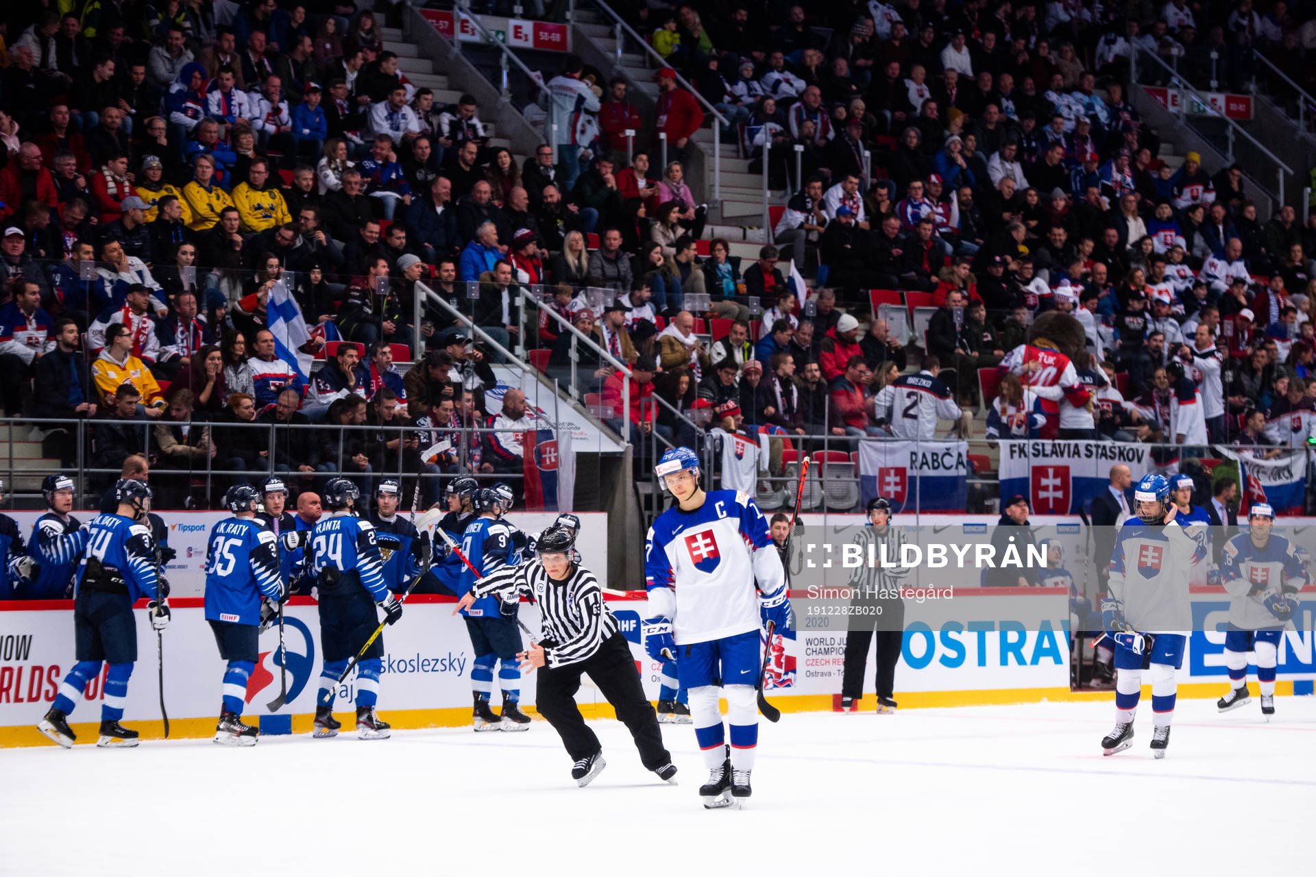 Martin Vitalos of Slovakia looks dejected