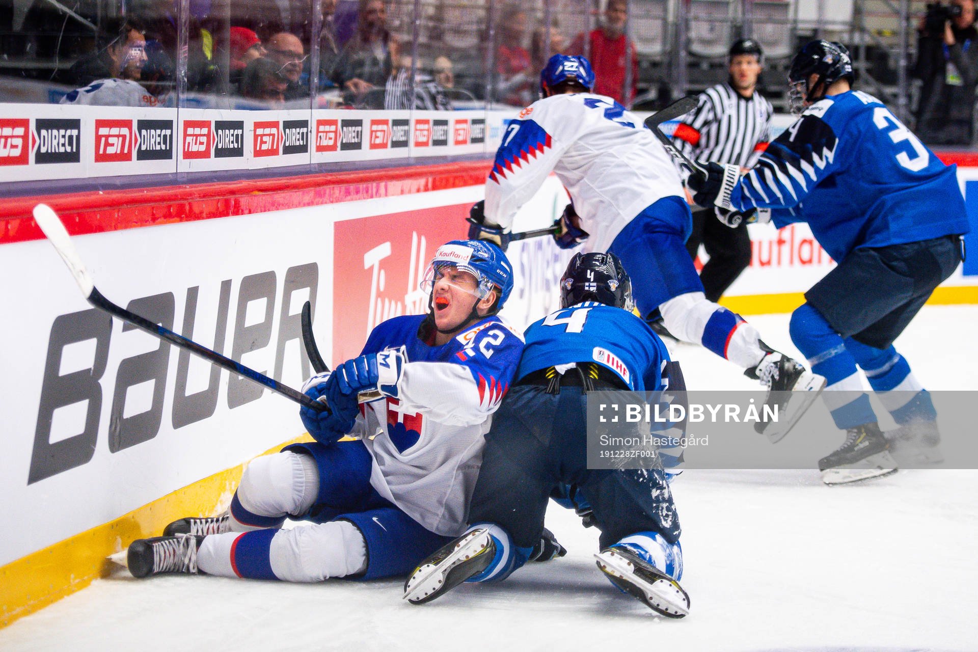 Kristian Kovacik of Slovakia in pain