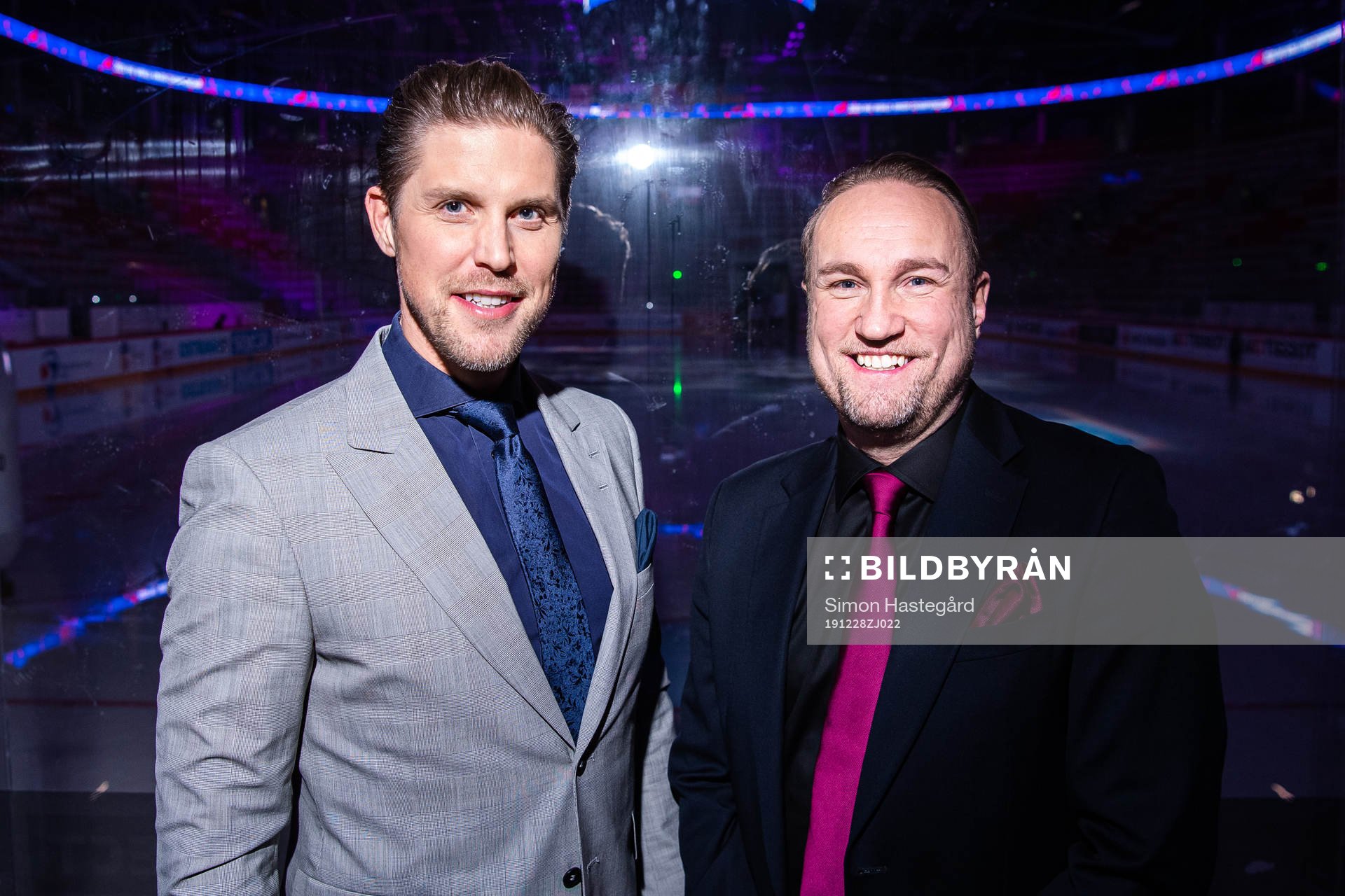Jonas Andersson and Chris Härenstam of Swedish broadcaster