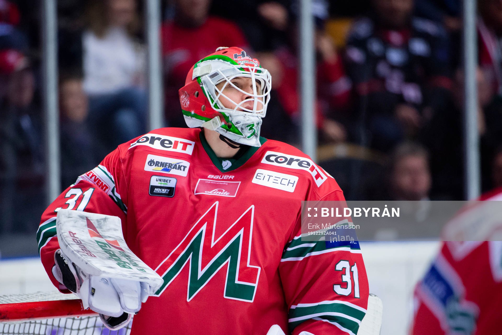 Modos målvakt Linus Lundin
