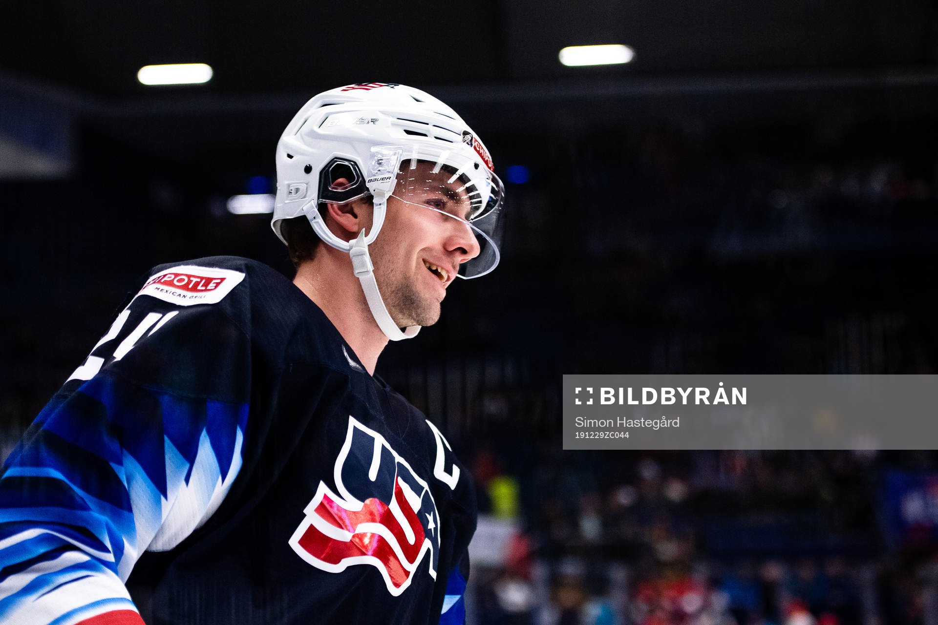 Mattias Samuelsson of USA
