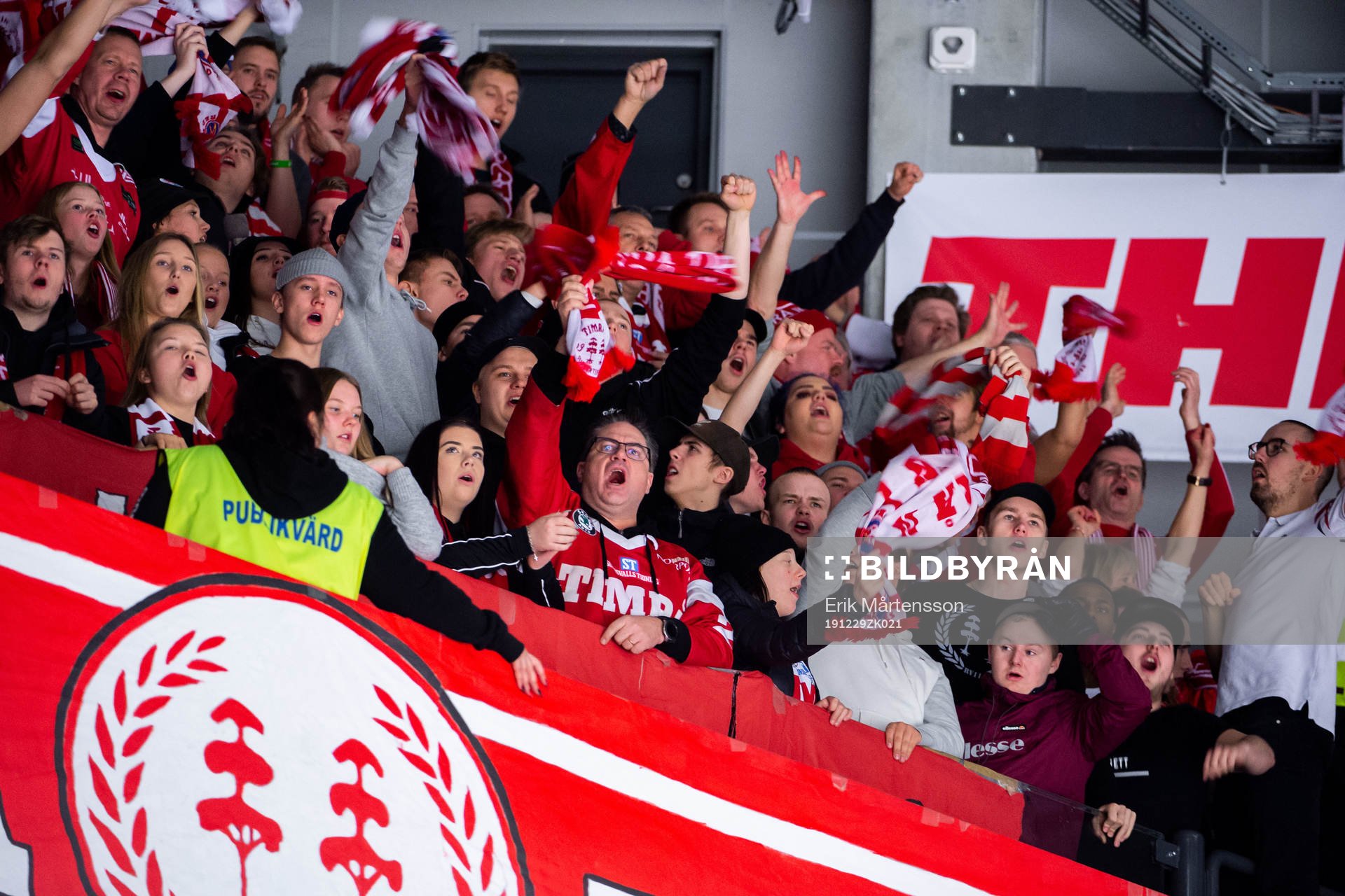 Timrås supportrar