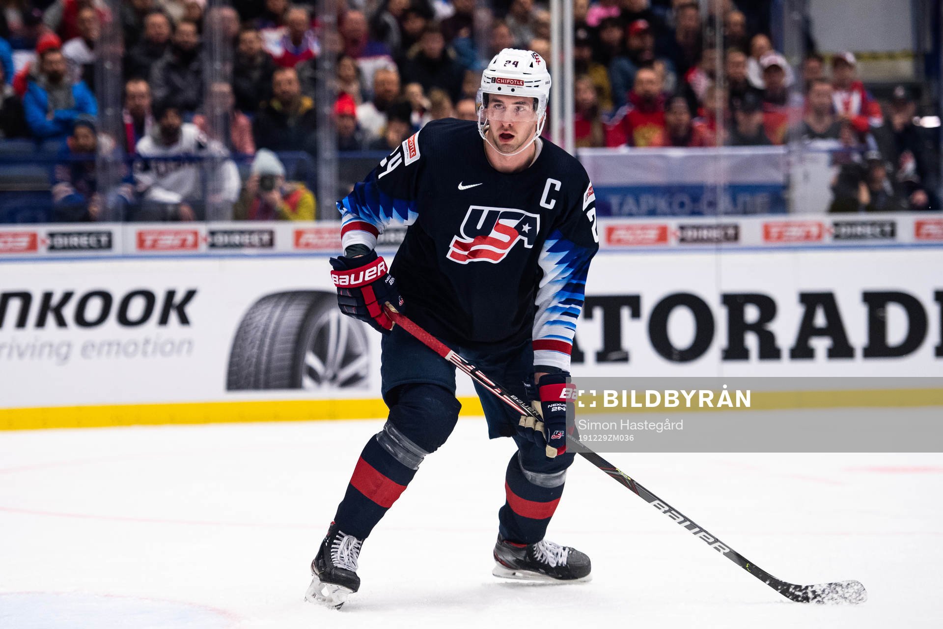 Mattias Samuelsson of USA