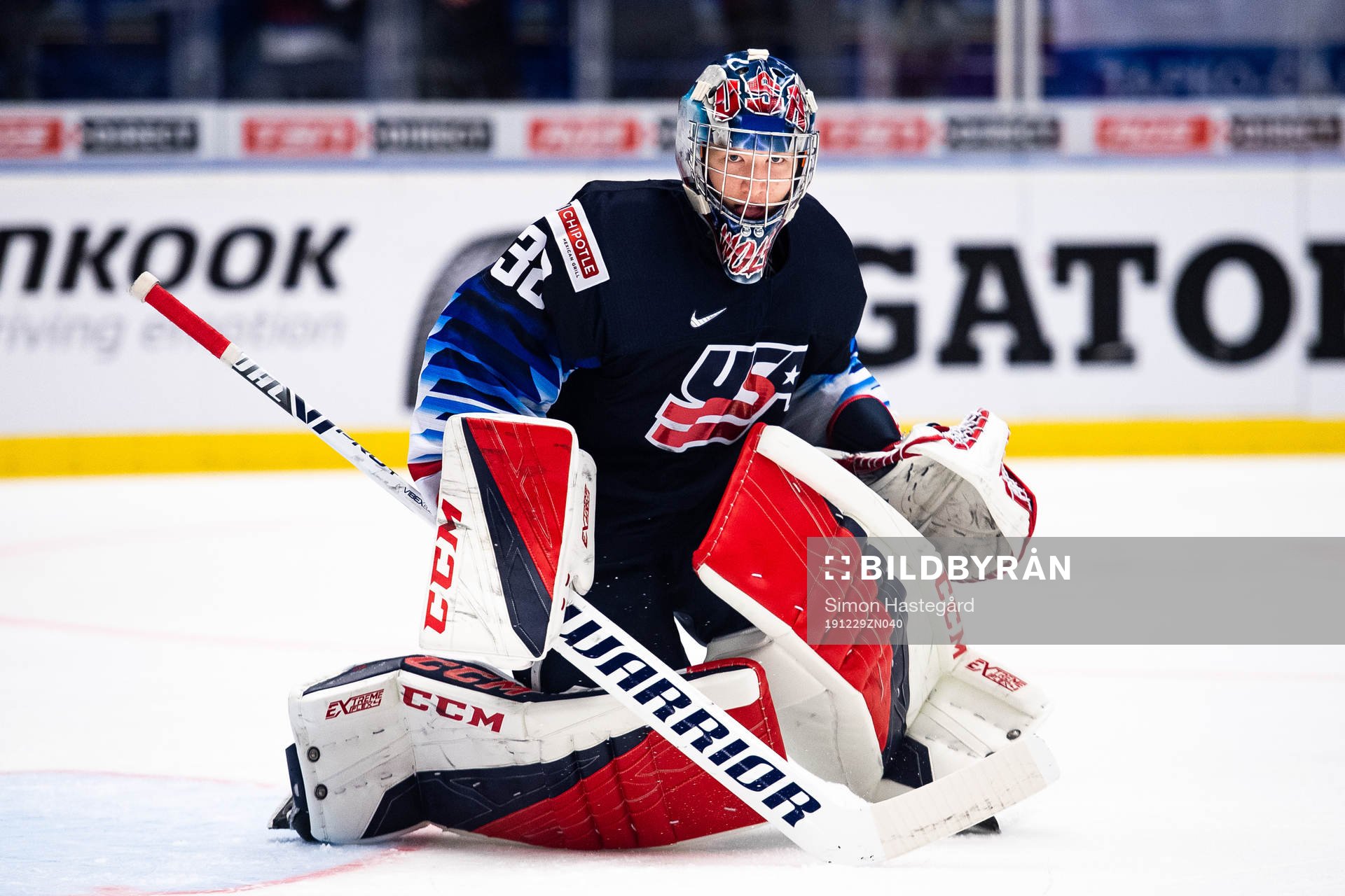 Goalkeeper Dustin Wolf of USA