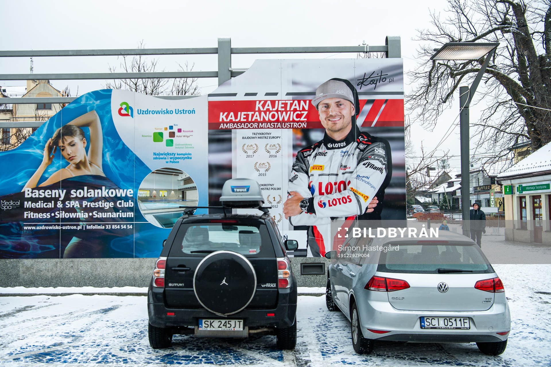 General view from downtown Ustroń