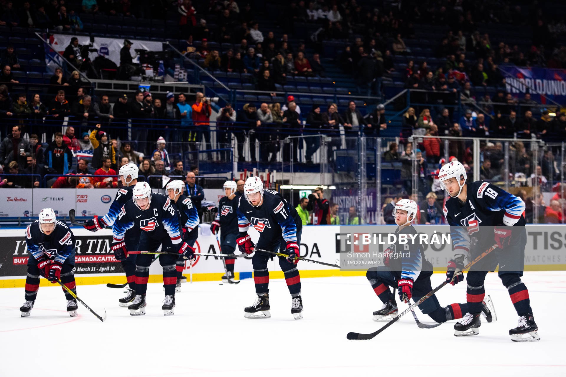 Alex Turcotte, Mattias Samuelsson, John Beecher, Zac Jonas