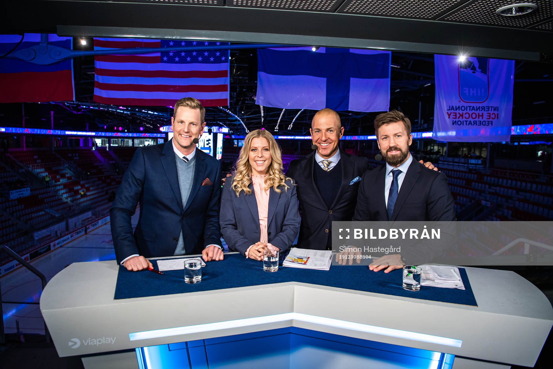 Niklas Jihde, Erica Karlsson, Erik Granqvist and Per Ledin
