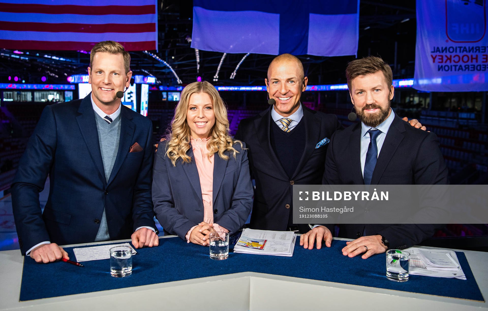Niklas Jihde, Erica Karlsson, Erik Granqvist and Per Ledin