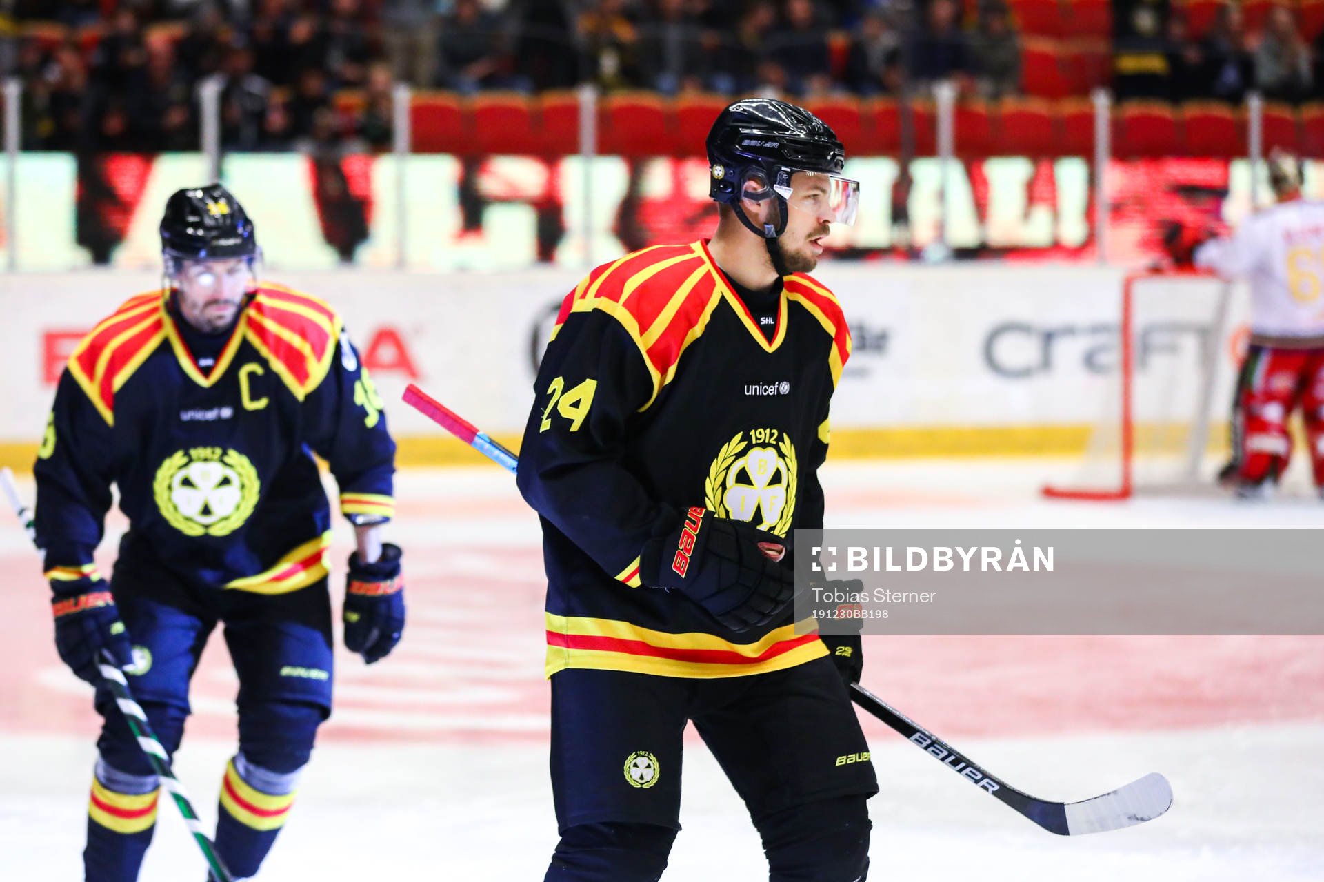 Brynäs Emil Molin jublar