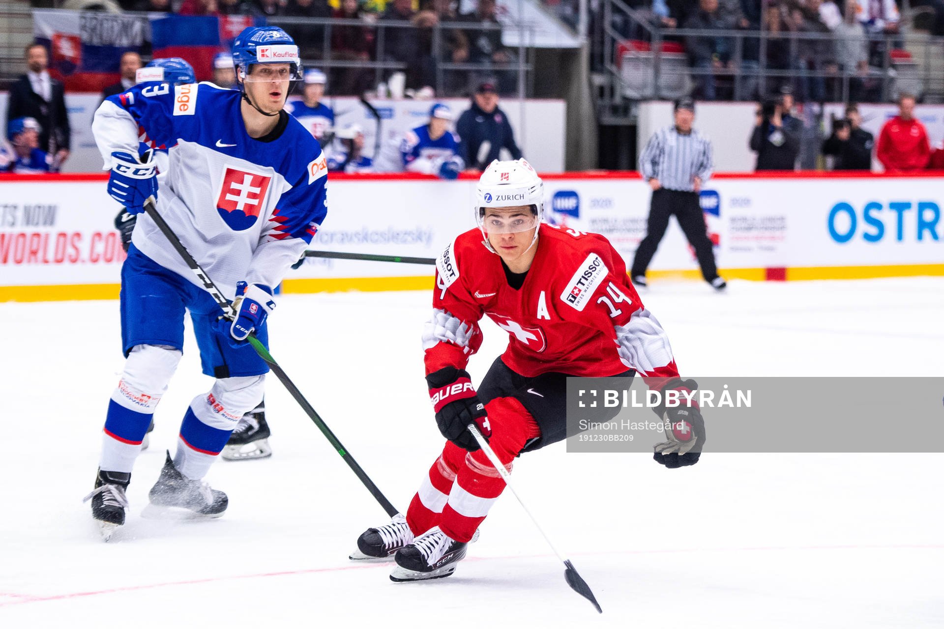 Marcel Dlugos of Slovakia and Sandro Schmid of Switzerland