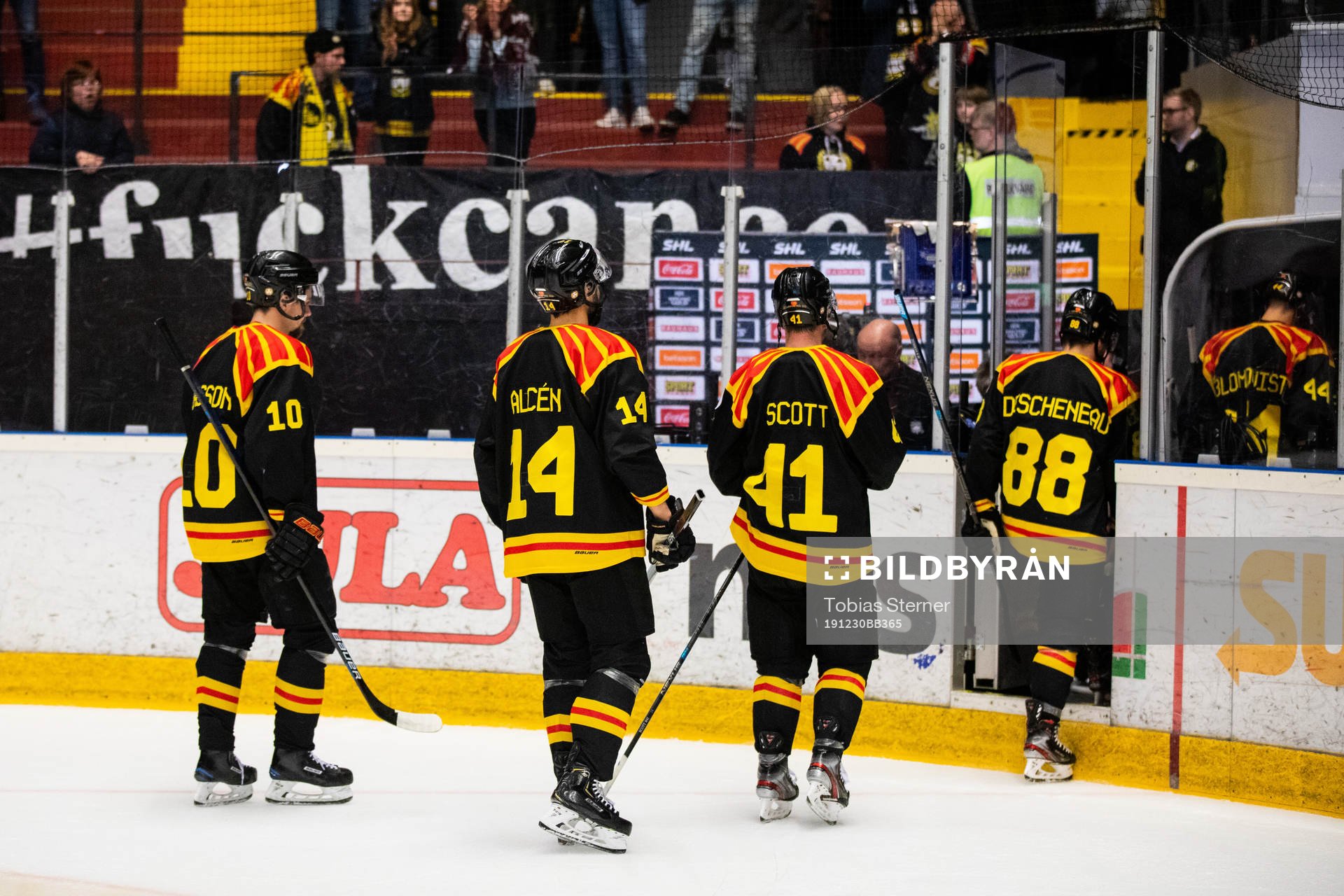 Brynäs spelare deppar